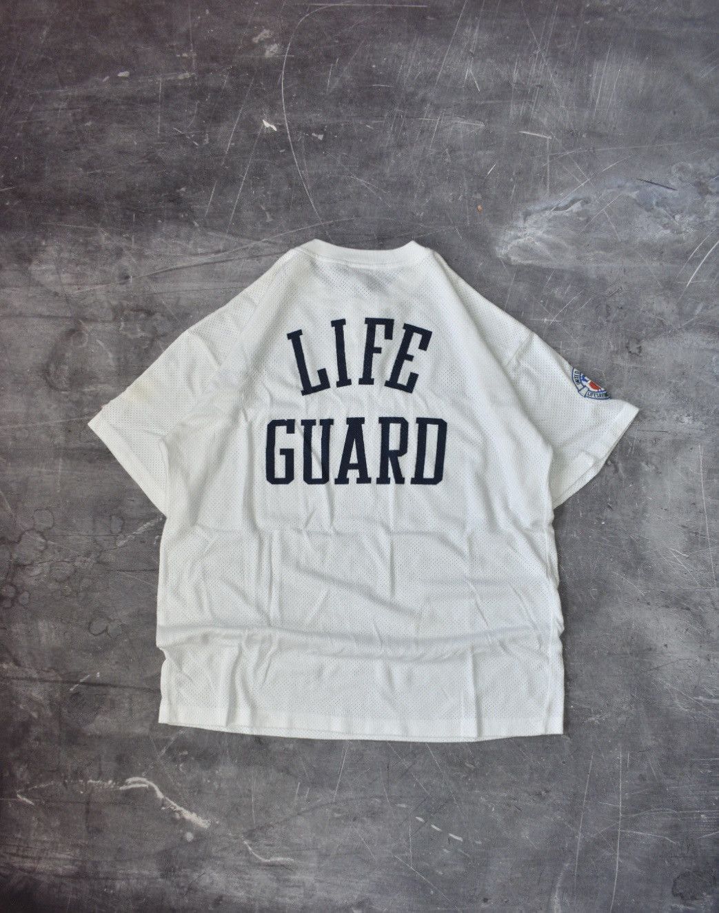 Russell Athletic × Vintage Vintage 90s Life Guard Russell Athletic Shirt (XL) Size US XL / EU 56 / 4 - 1 Thumbnail