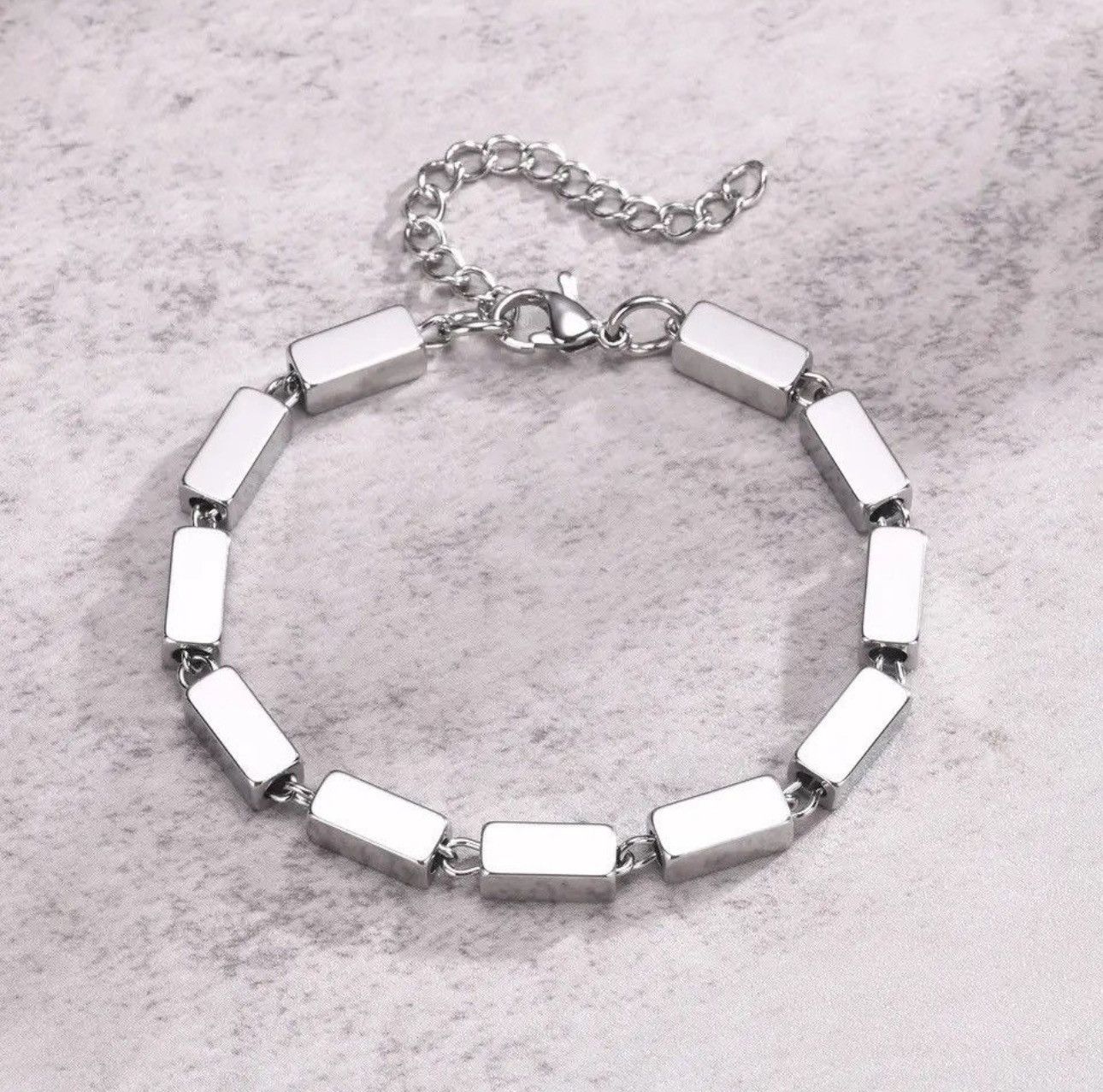 Jewelry Tube Link Chain Bracelet Size ONE SIZE - 1 Thumbnail