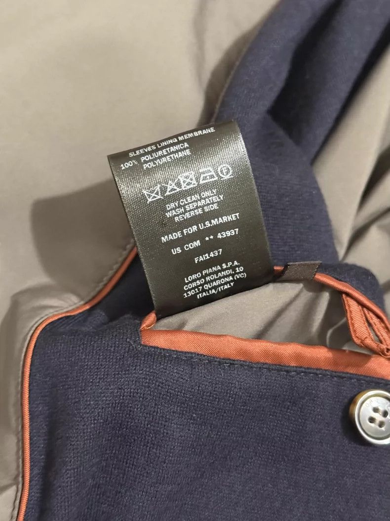 Loro Piana LORO PIANA A Traveler's Jacket Size US XL / EU 56 / 4 - 4 Thumbnail