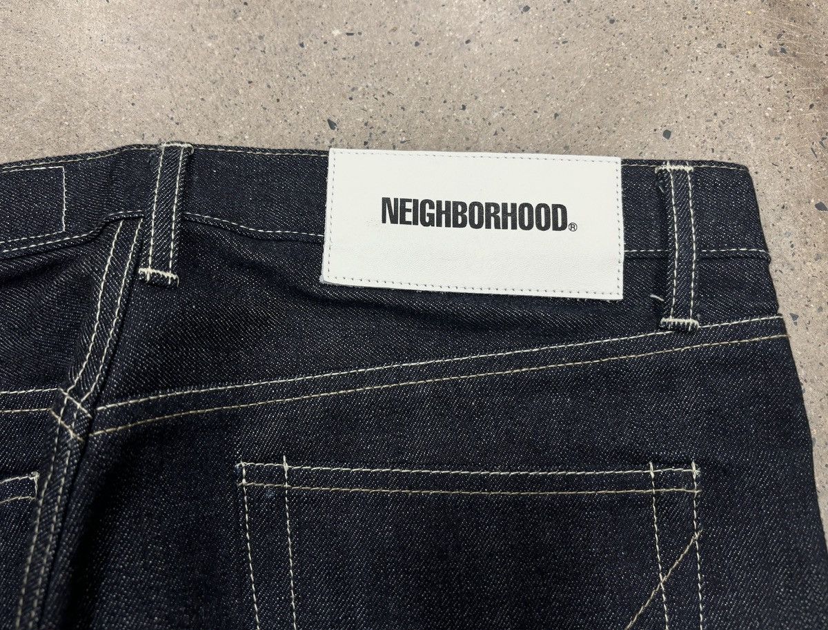 Neighborhood Neighborhood NBHD 23aw Rigid Denim Jeans Dp-Mid，L Size US 36 / EU 52 - 6 Thumbnail