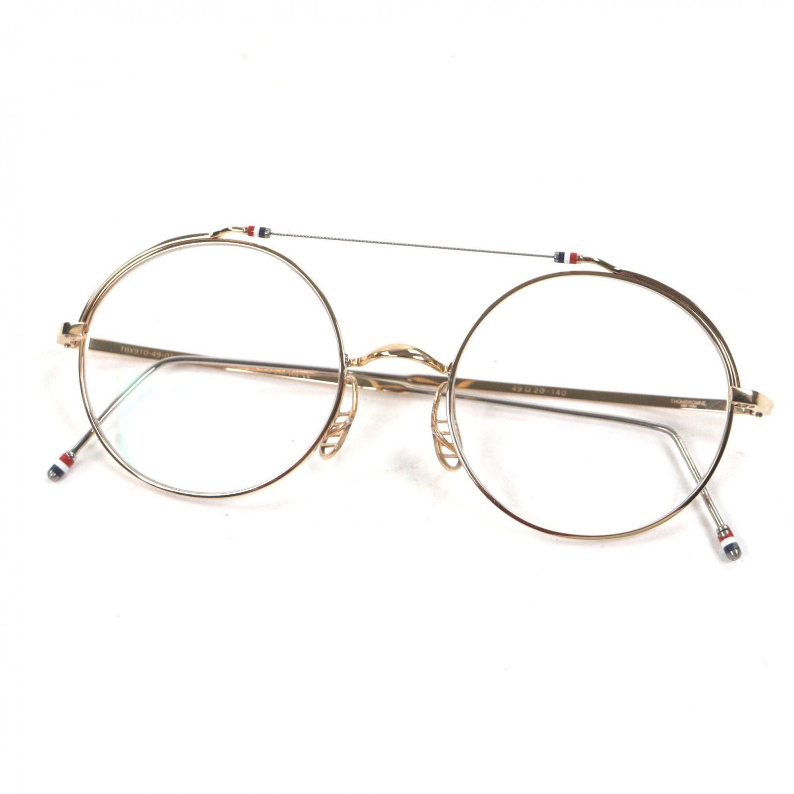 Thom Browne Thom Browne Thom Browne Metal Eyeglasses Metal Glasses TBX910-49-01 DUTY FREE for USA Size ONE SIZE - 1 Thumbnail