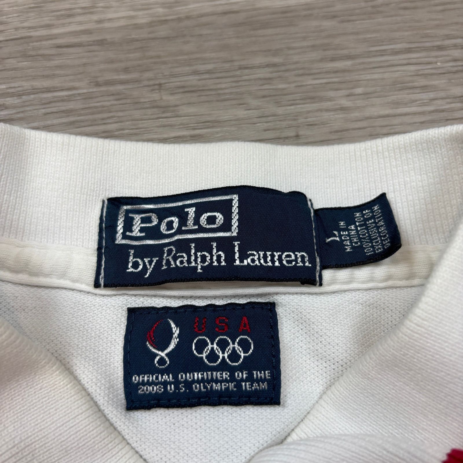 Polo Ralph Lauren × USA Olympics Polo Ralph Lauren Beijing 2008 USA Olympic Team Polo Men's L Size US L / EU 52-54 / 3 - 4 Thumbnail