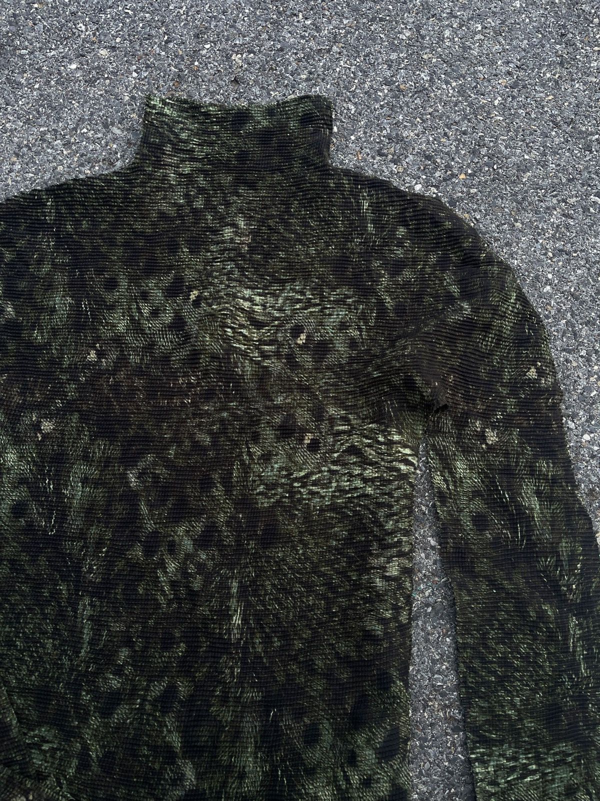 Pleats Please Issey Miyake Issey miyake ME pleats turtle neck printed Size ONE SIZE - 4 Thumbnail