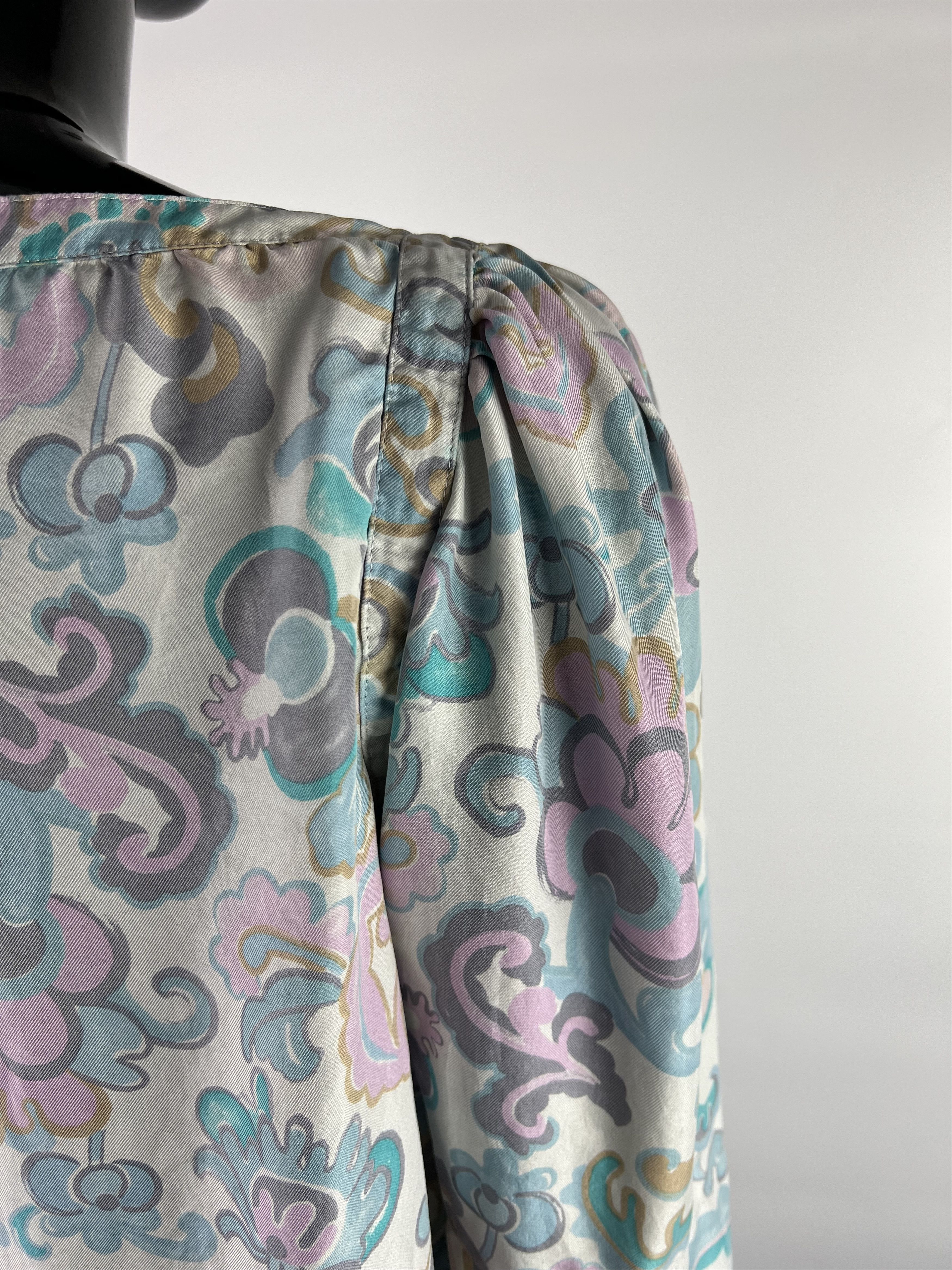 Chloe × See by Chloe See by Chloe Multicolor 100% Silk Blouse Size IT42 US6 Size M / US 6-8 / IT 42-44 - 4 Thumbnail