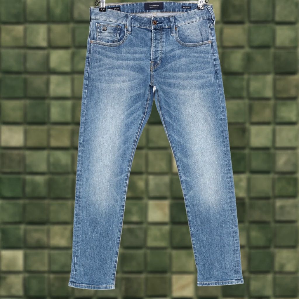 Scotch & Soda SCOTCH & SODA RALSTON Jeans Men 31/30 Slim Tapered Stretch DZ7546 blue denim mid rise 5-pocket Size US 31 - 1 Thumbnail