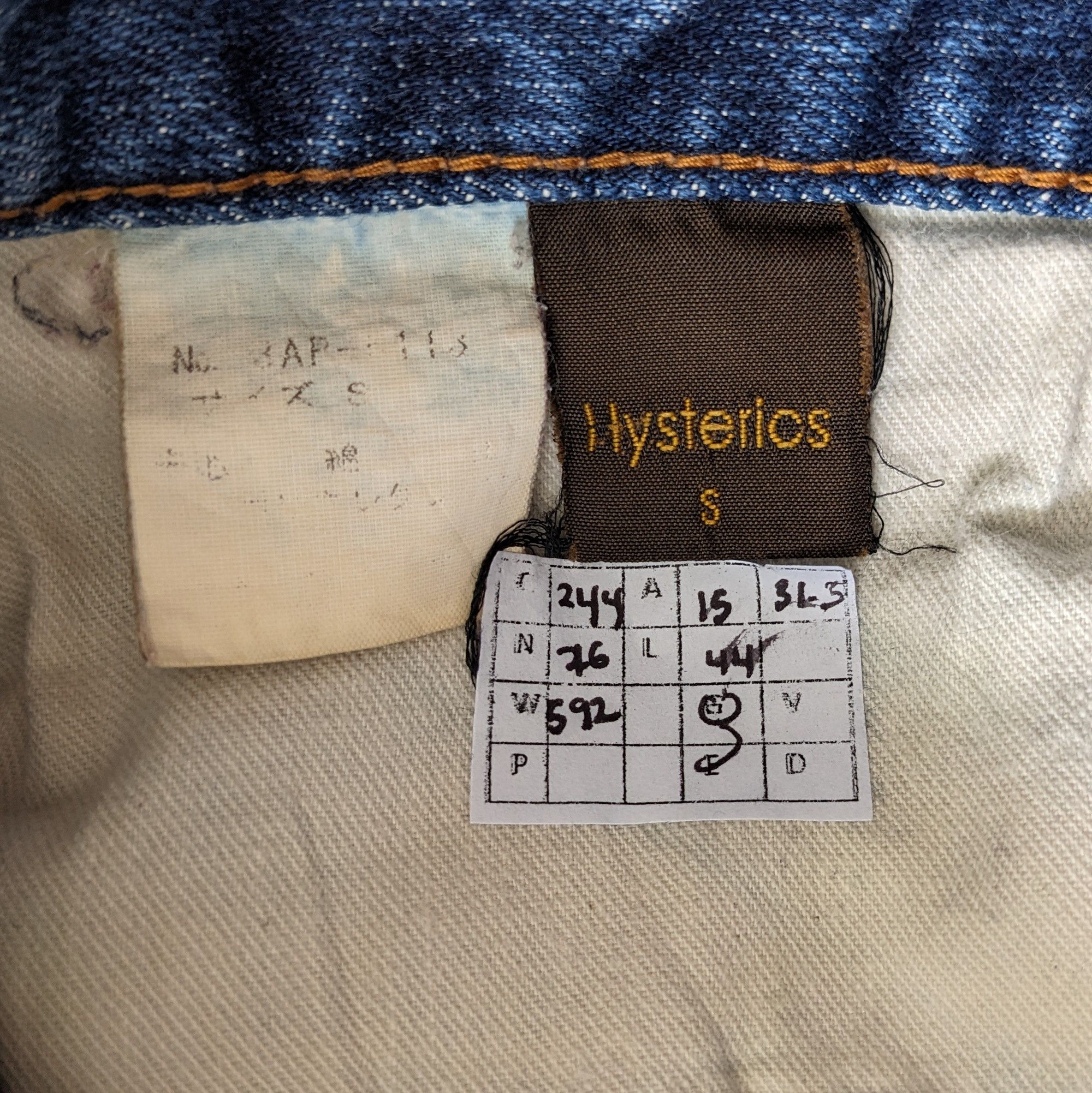 Hysteric Glamour Vintage HYSTERIC GLAMOUR Japanese Brand Jeans Size US 30 / EU 46 - 10 Thumbnail