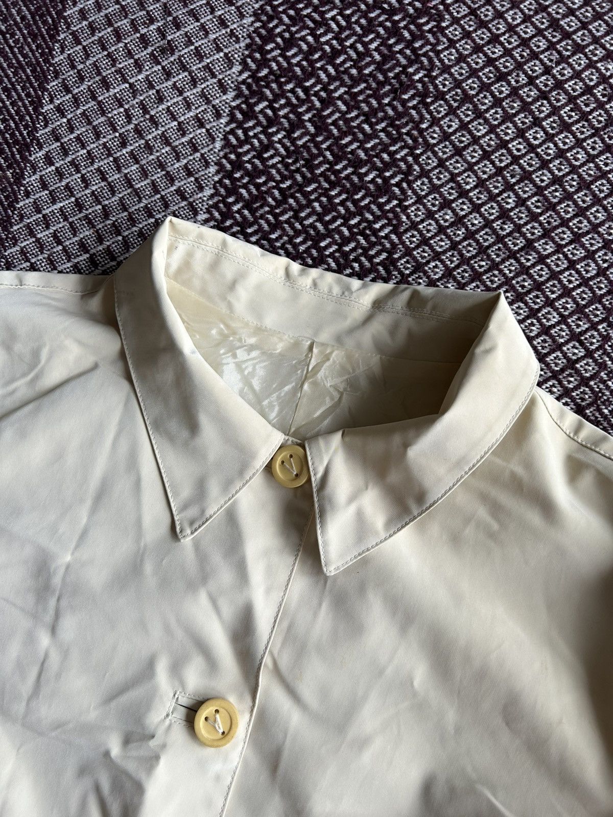 Vintage Vintage Gianni Versace Trench Coat 90s Italy Rare Size M / L Size M / US 6-8 / IT 42-44 - 9 Thumbnail