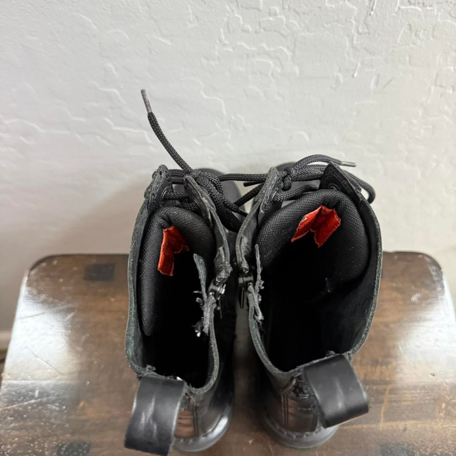 Harley Davidson Vintage Harley Davidson Leather Boots With Embossed Logo Size US 9.5 / EU 42-43 - 6 Thumbnail