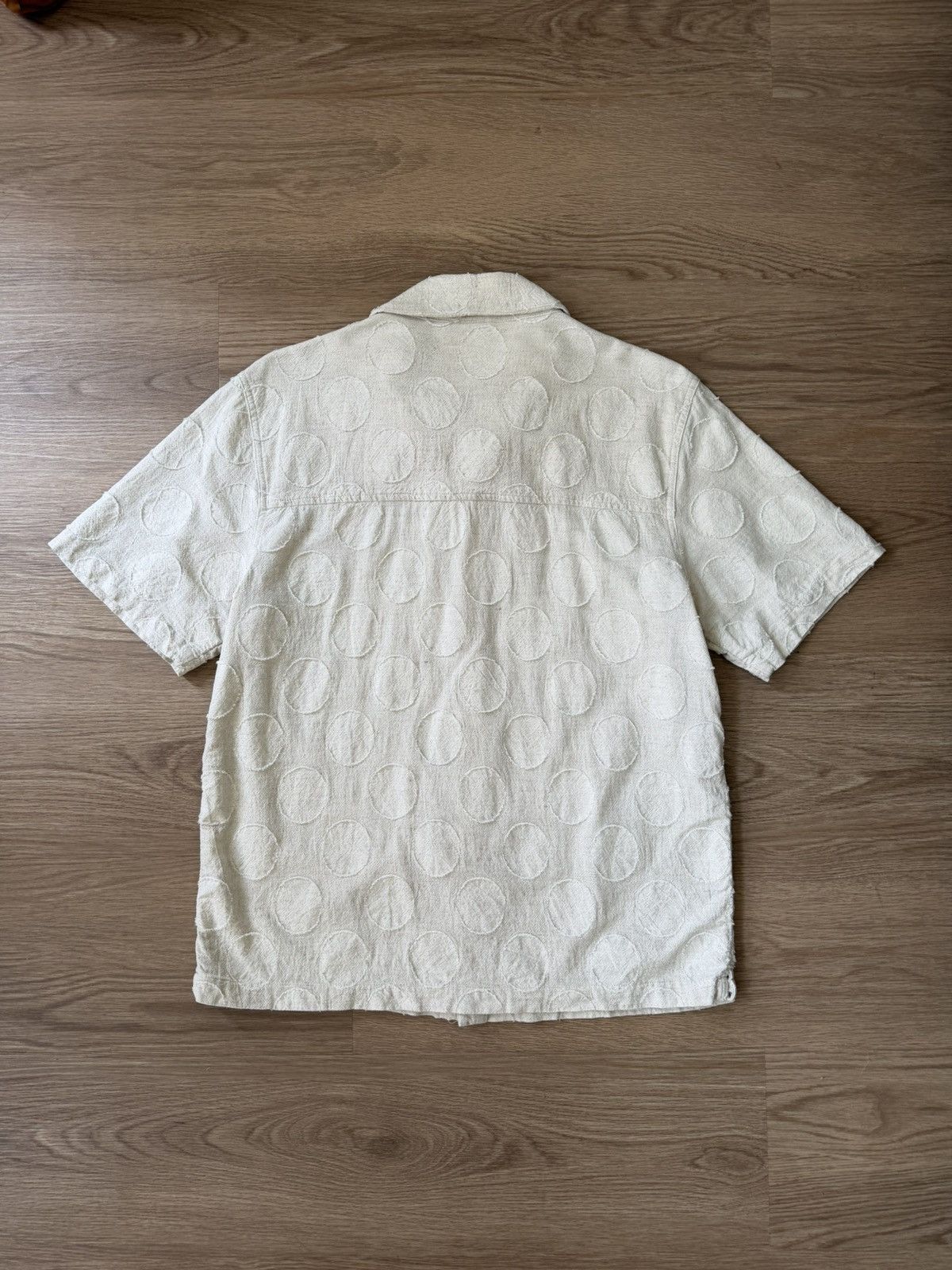 Satta Paseo Shirt Raw Ecru Japanese Cotton Linen Size US S / EU 44-46 / 1 - 2 Thumbnail