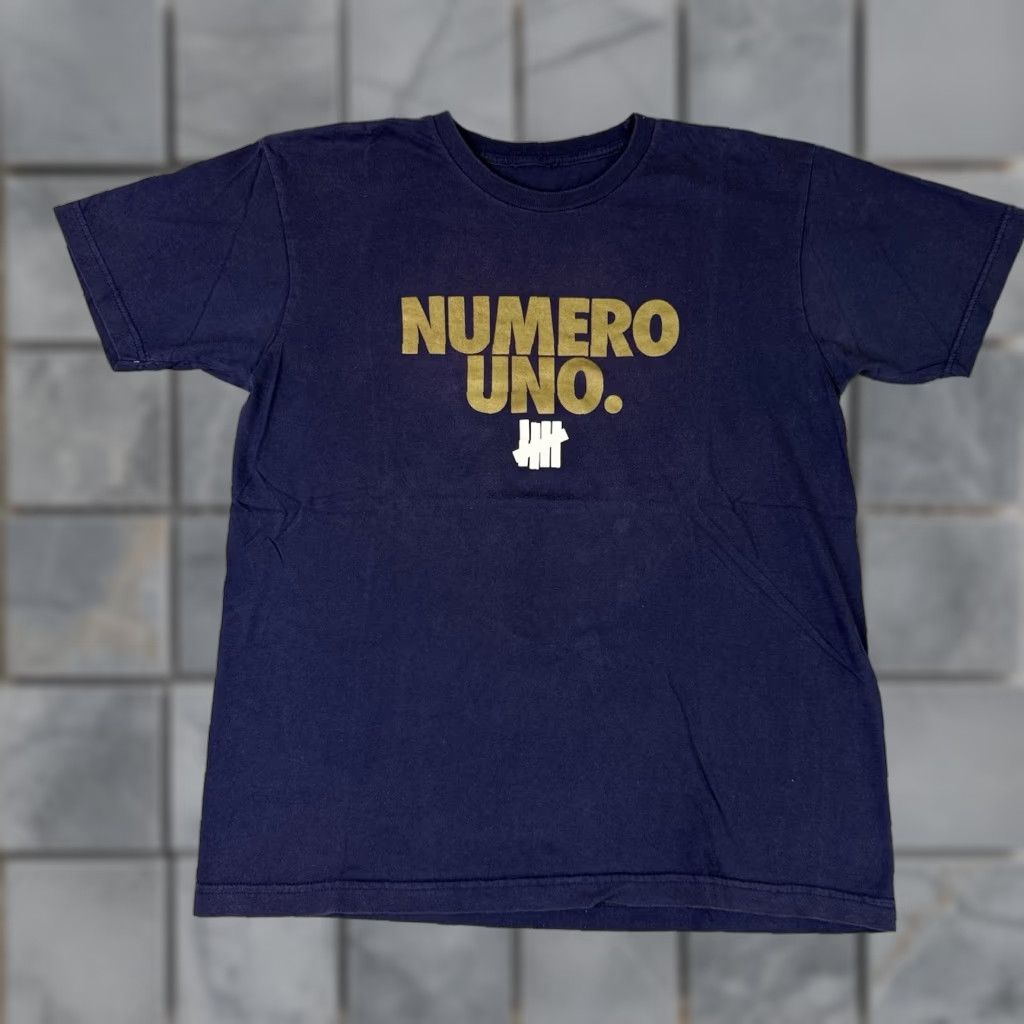 Undefeated Undefeated Shirt Mens Large Blue Logo Tee Streetwear Essential Size US L / EU 52-54 / 3 - 1 Thumbnail