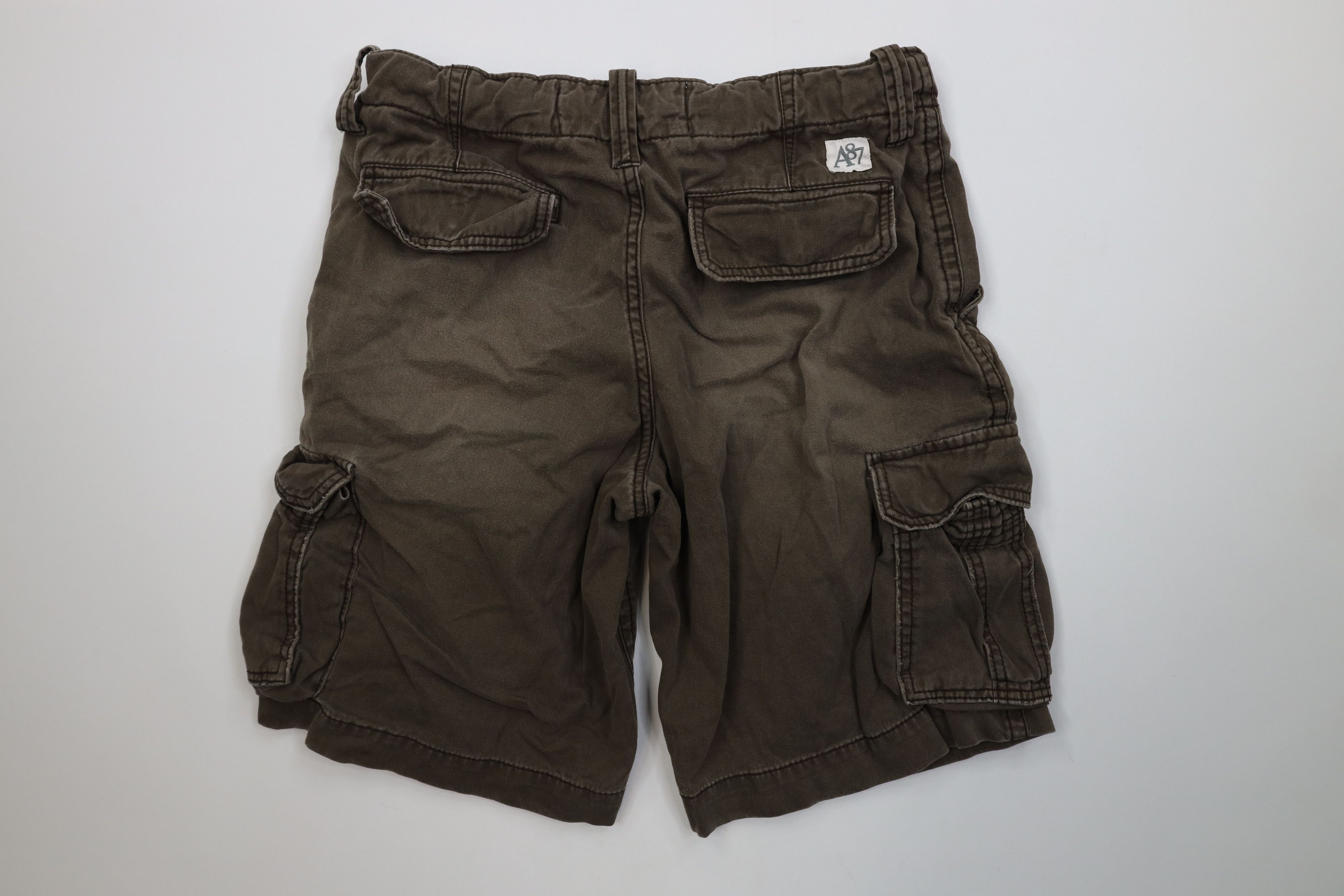Aeropostale Vintage Y2K Aeropostale Heavyweight Surplus Cargo Shorts Size US 30 / EU 46 - 9 Thumbnail