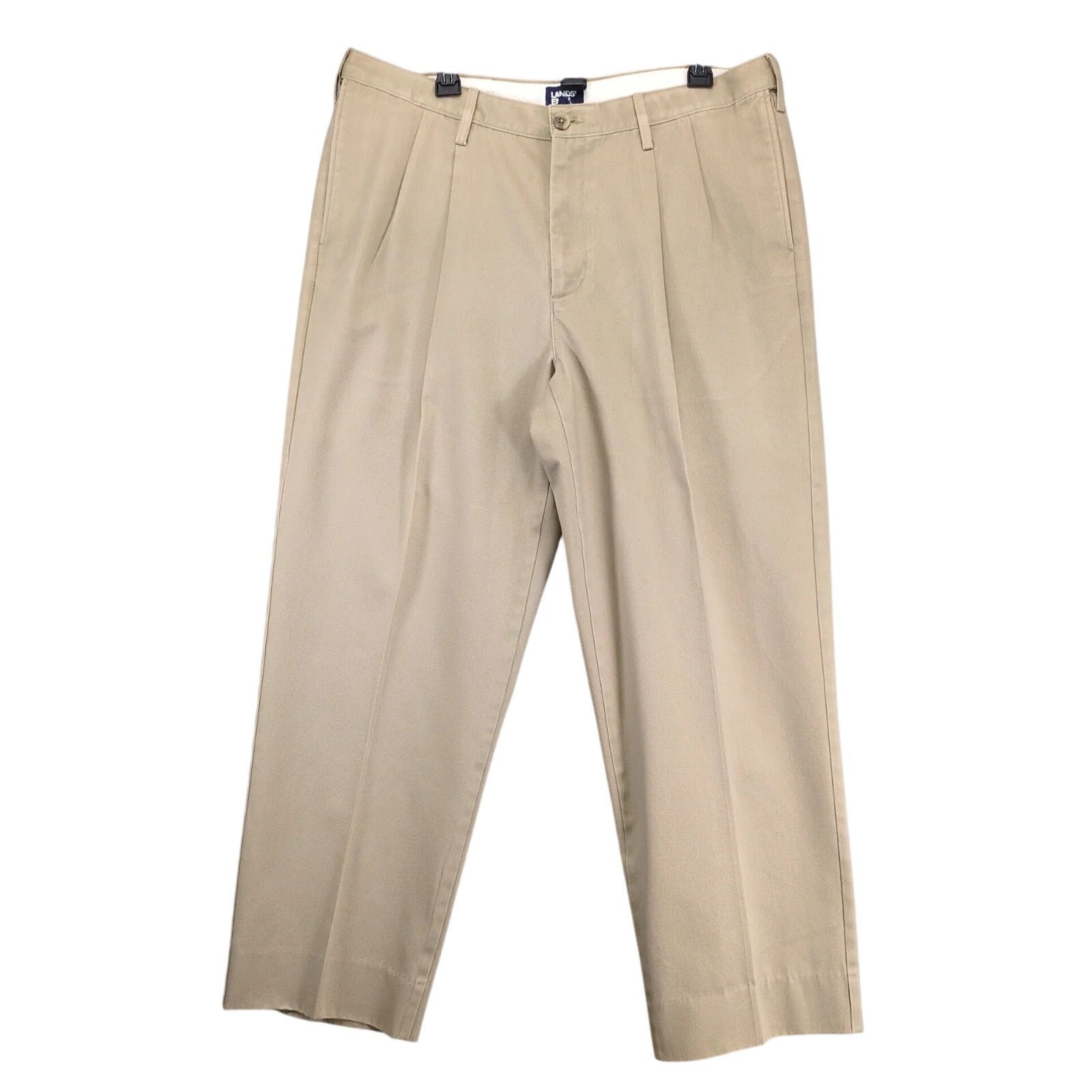 Lands' End Lands End Traditional Khaki Chino Pants Men's 38x28 Straight Size US 38 / EU 54 - 1 Thumbnail