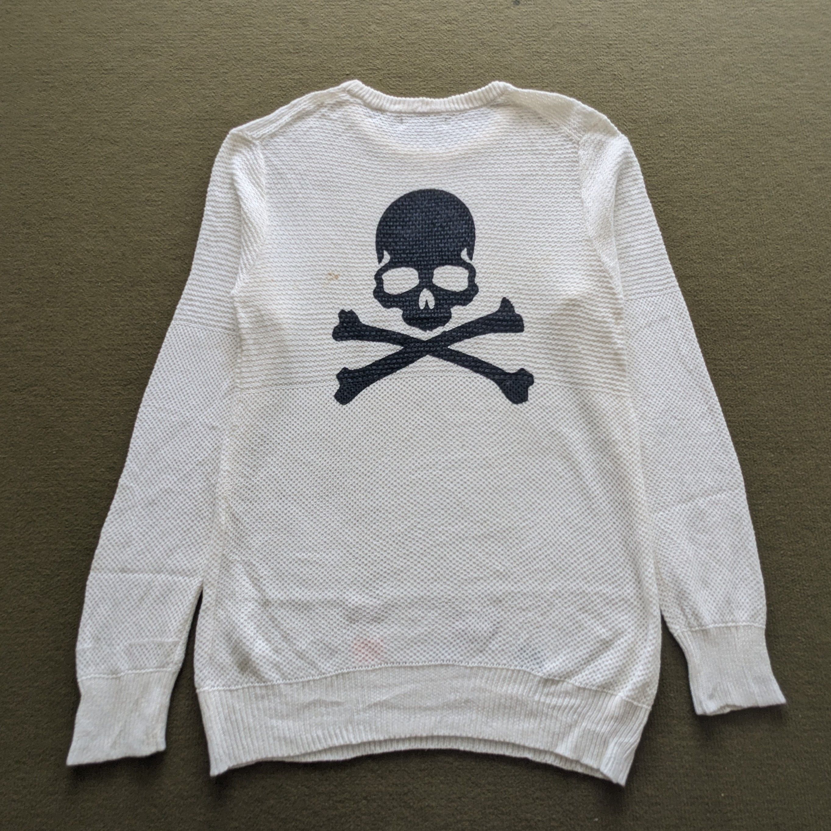 Japanese Brand Vintage PHOSQUIA Skulls Japanese Brand Sweatshirt Size US S / EU 44-46 / 1 - 1 Thumbnail