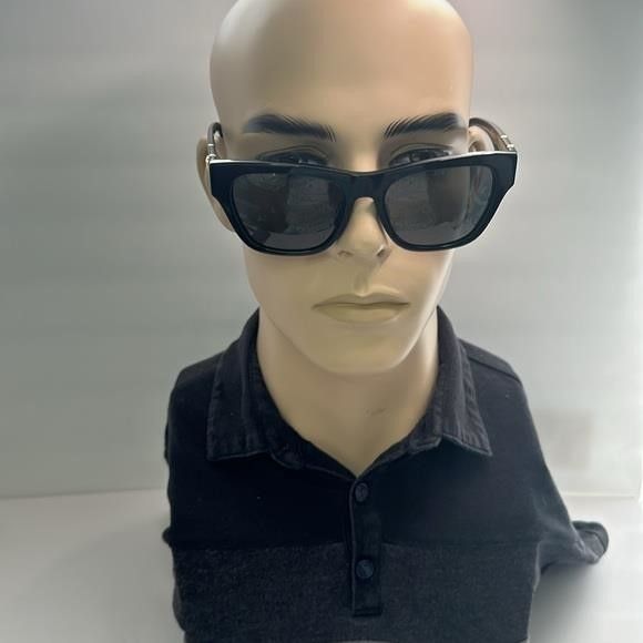 Versace New Authentic VERSACE Men's Low Bridge Fit Sunglasses VE4457 Size ONE SIZE - 7 Thumbnail