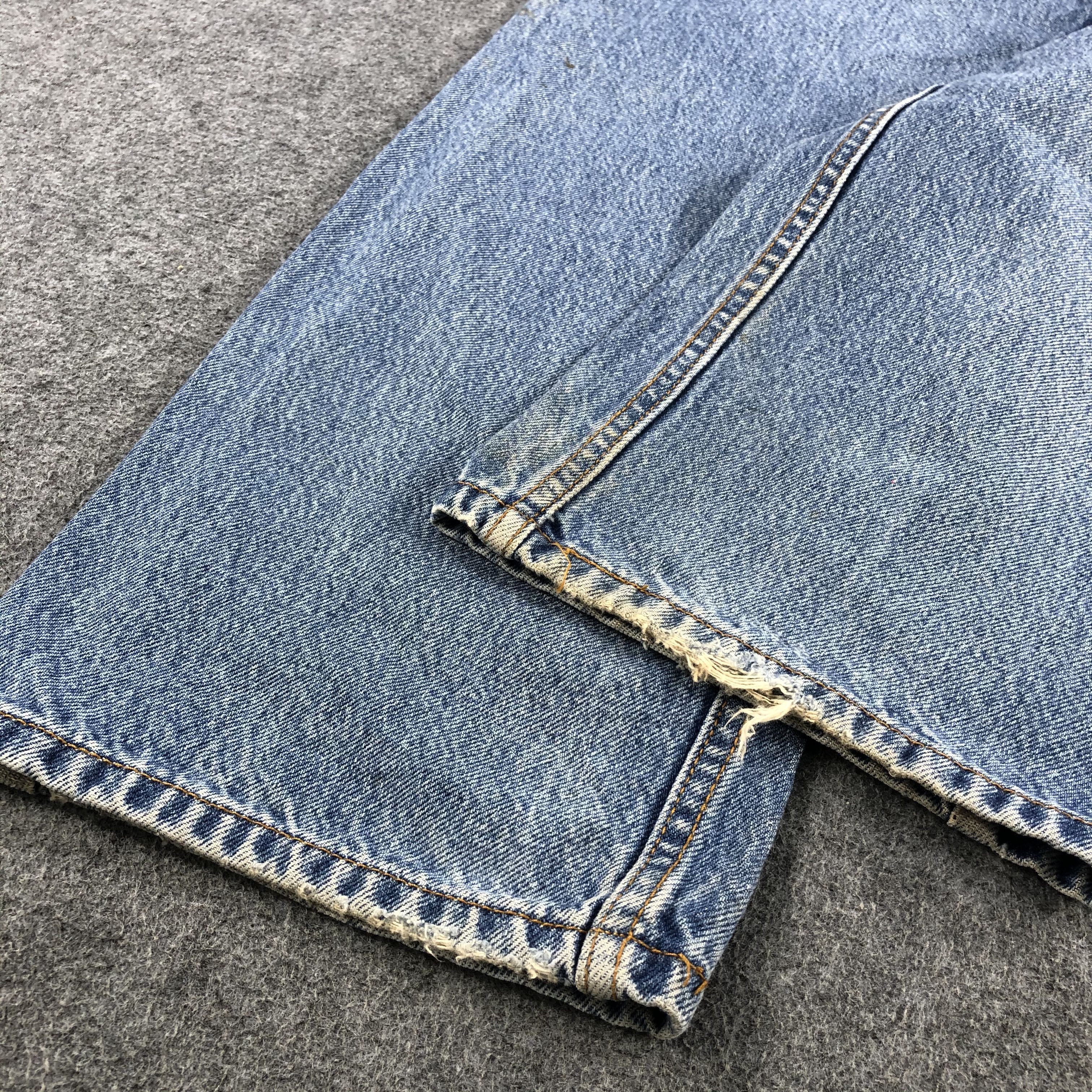 Levi's Vintage Blue Wash Levis 505 Jeans-J2112 Size US 38 / EU 54 - 6 Thumbnail