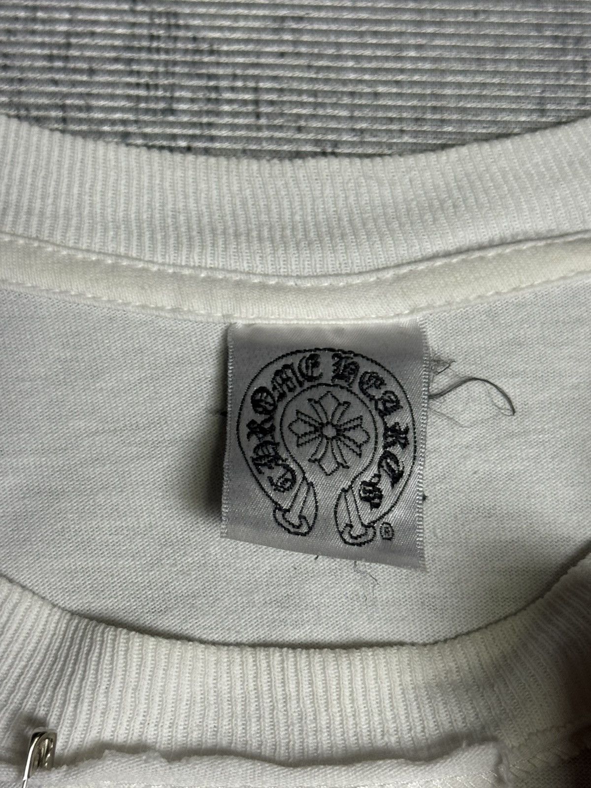 Chrome Hearts VINTAGE! THRASHED! HORSESHOE SCROLL Size US L / EU 52-54 / 3 - 14 Thumbnail