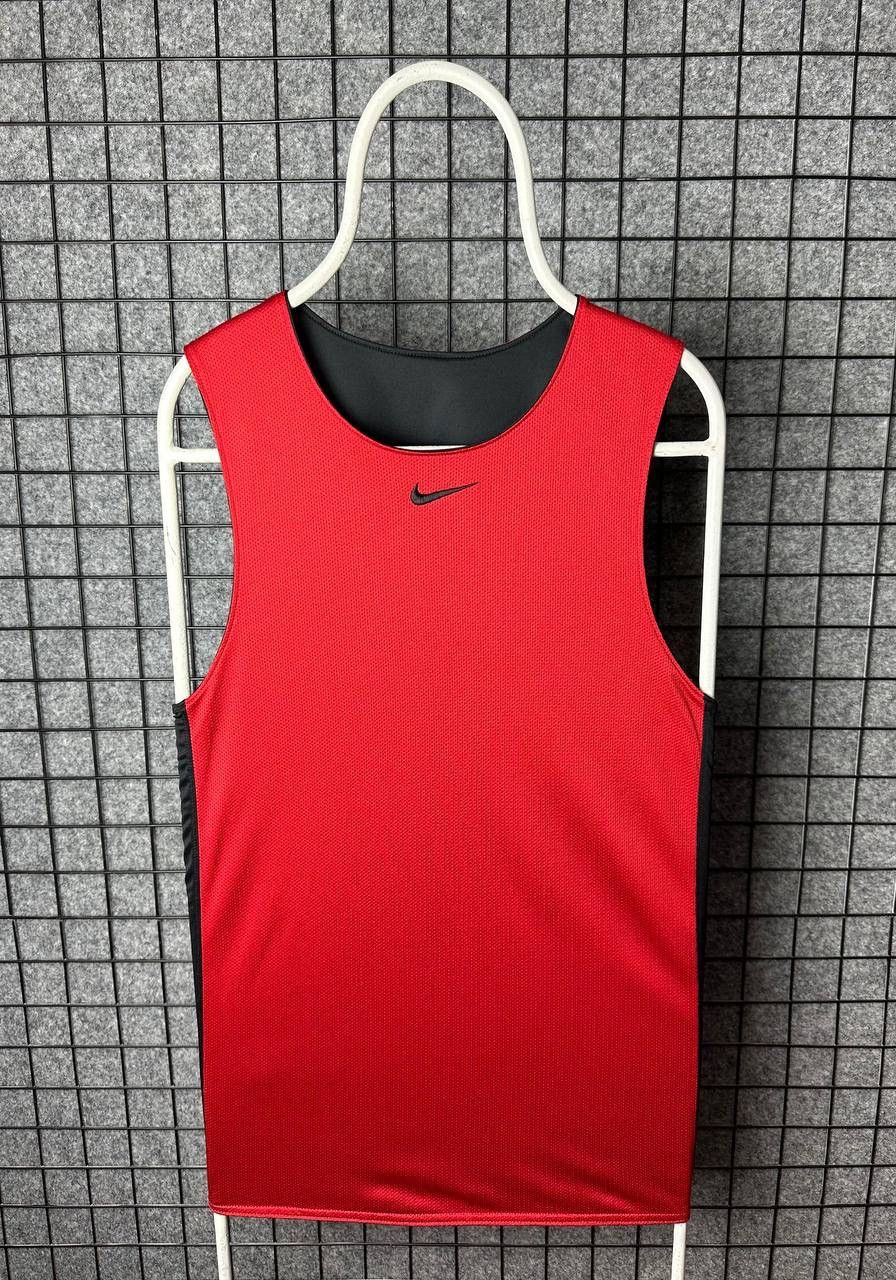 Nike × Vintage Nike Tank top sleeves basketball NBA center swoosh size M/L Size US M / EU 48-50 / 2 - 1 Thumbnail