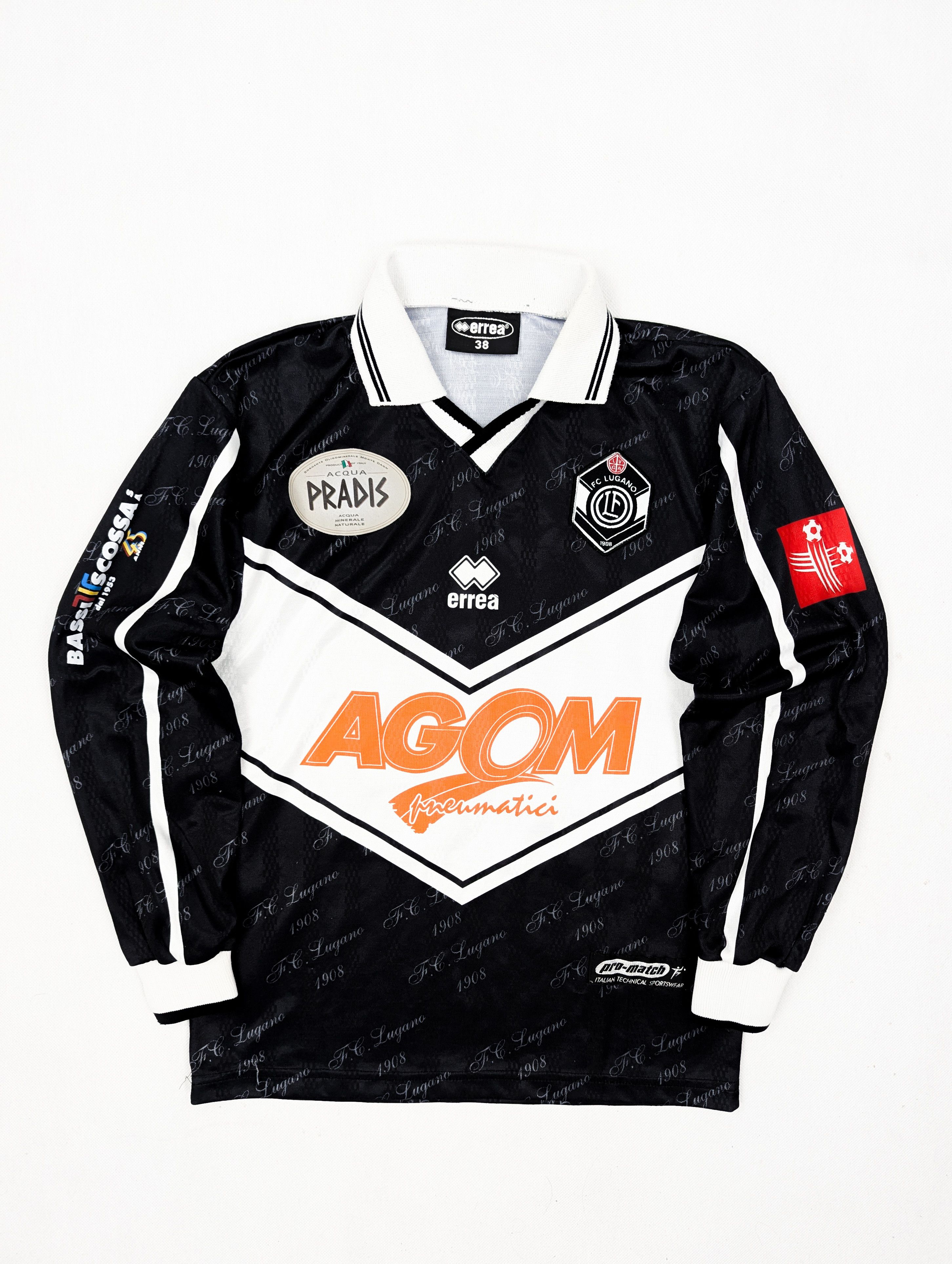 Errea Errea FC Lugano soccer jersey football Size US XS / EU 42 / 0 - 1 Thumbnail