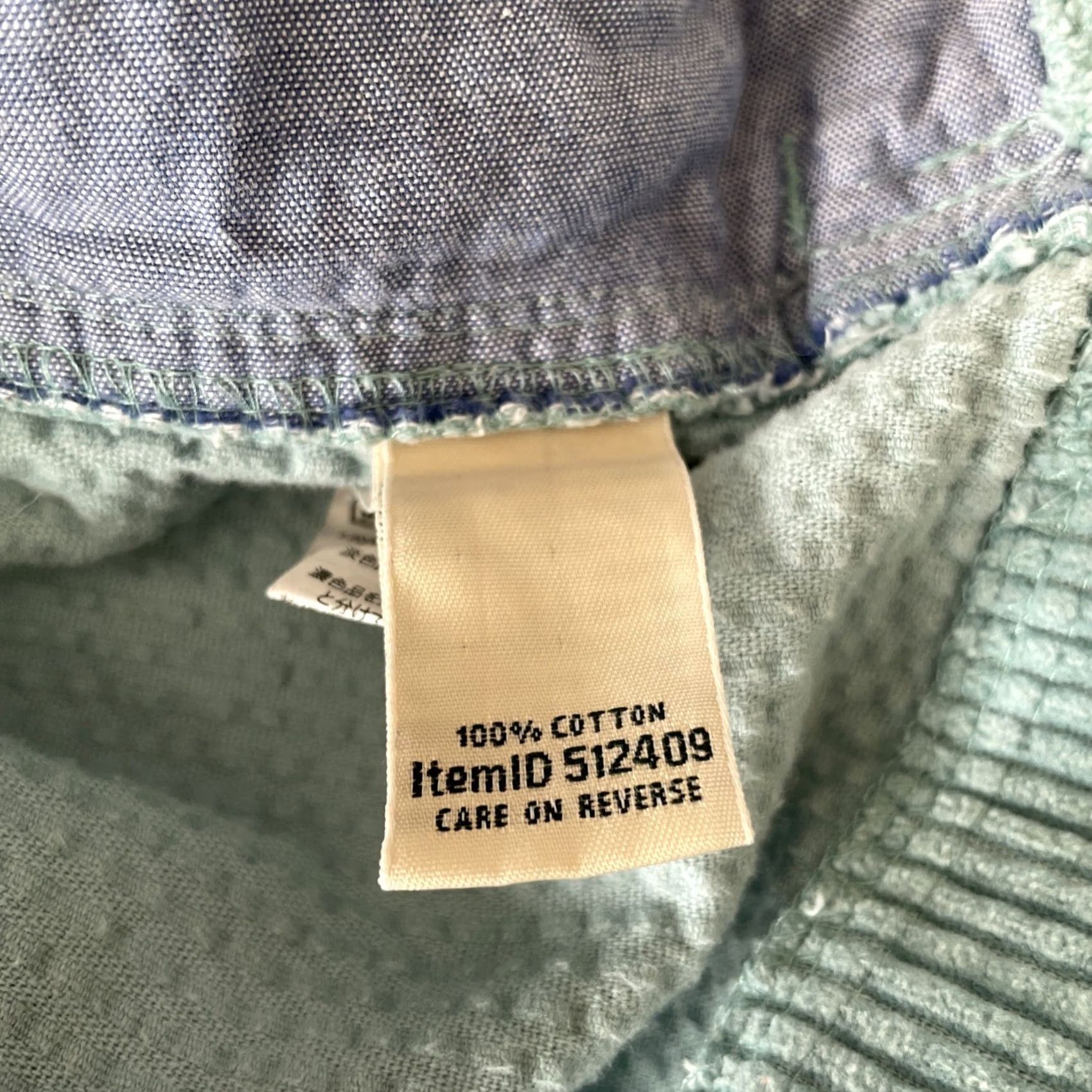 Vintage LL Bean Corduroy Jacket Women 3X Plus Blue Button Front Shacket Overshirt Pocket Vintage No Size XXL / US 16-18 / IT 52-54 - 5 Thumbnail