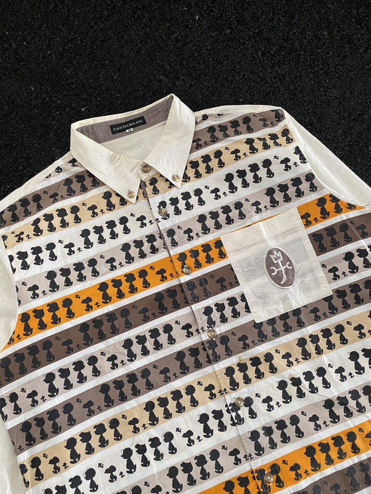 Jean Charles De Castelbajac Castelbajac x Peanuts Fullprint shirt button Size US L / EU 52-54 / 3 - 4 Thumbnail