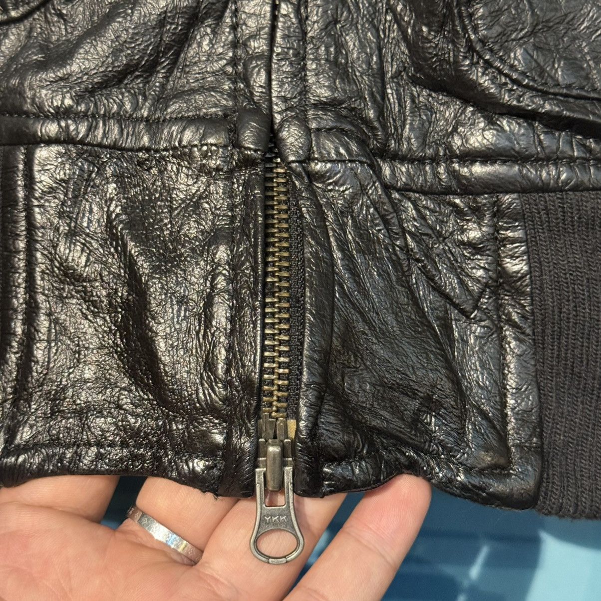 Philipp Plein Vintage Philipp Plein Leather Jacket Wildboar Size US M / EU 48-50 / 2 - 5 Thumbnail