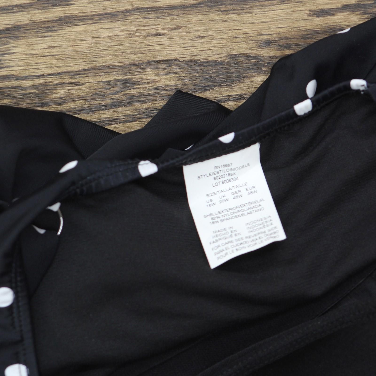 Other Nwt Swim Solutions Dot Romper One Piece Rain Ofs Black 18w Size ONE SIZE - 5 Thumbnail