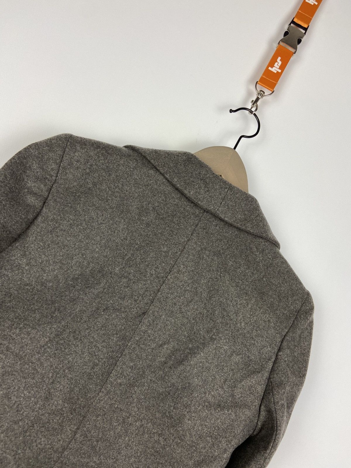 Designer × Haider Ackermann HAIDER ACKERMANN Asymmetrical Wool Gray Women Blazer Jacket Size XS / US 0-2 / IT 36-38 - 20 Thumbnail