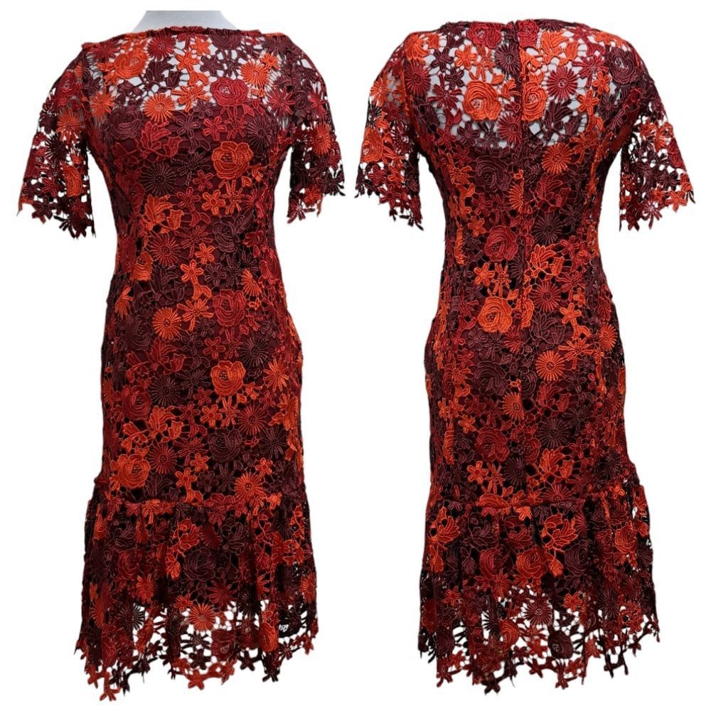 Anthropologie Anthropologie Eva Franco Brigitte Floral Lace Embroidered Cr Size XS / US 0-2 / IT 36-38 - 2 Thumbnail