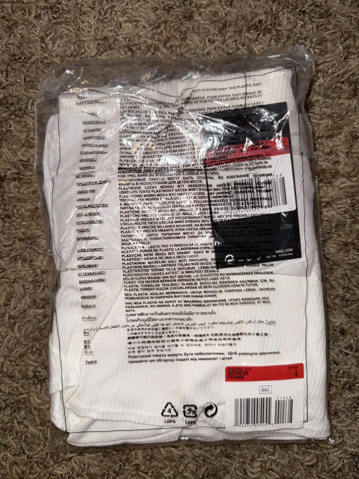 Nike Nike Womens Court Slam Dri-Fit Tennis Skort Skirt Sample Size 36" / US 14 / IT 50 - 10 Thumbnail