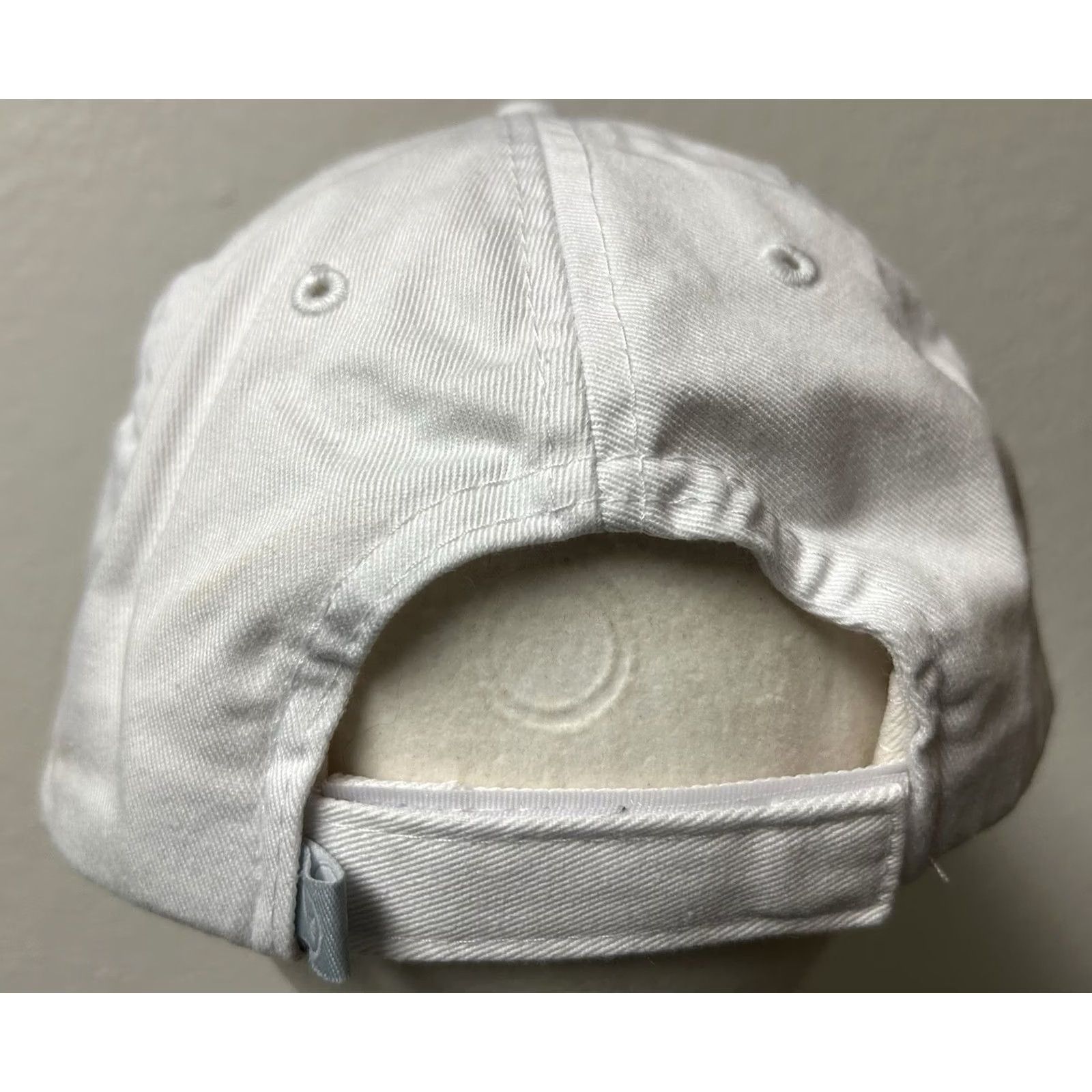 Peter Millar VINTAGE Peter Millar Hat Cap Strapback Mens One Size White Adjustable Golf Dad Hat Size ONE SIZE - 6 Thumbnail