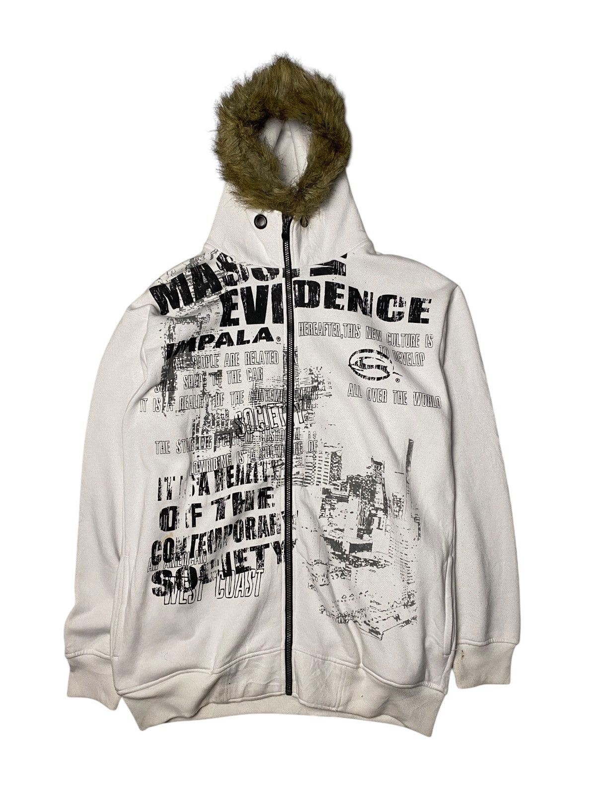 If Six Was Nine Impala Japanese Fur Raccoon TribalPoem Hoodie Size US XL / EU 56 / 4 - 9 Thumbnail