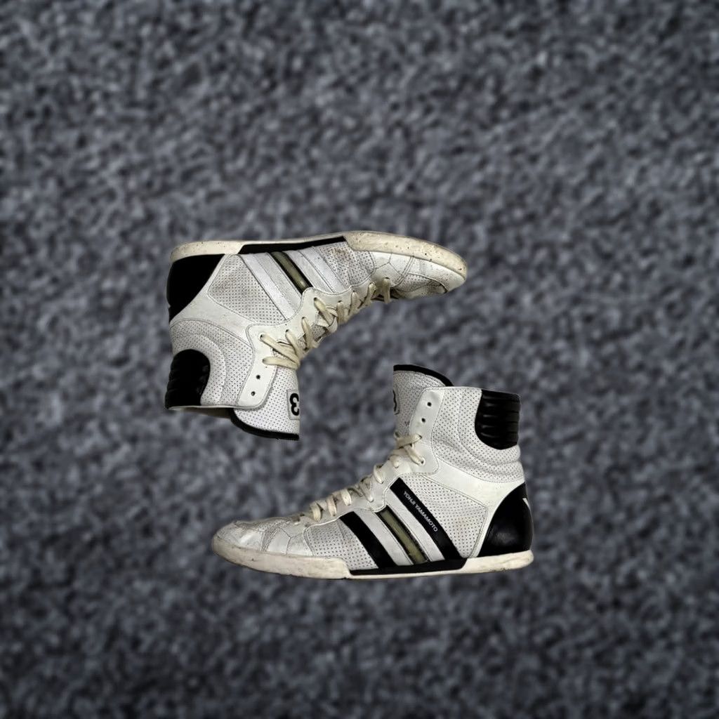 Y-3 Y-3 Sneaker Men 8.5US Collaboration Yohji Leather High Cut JPN Size US 9 / EU 42 - 1 Thumbnail