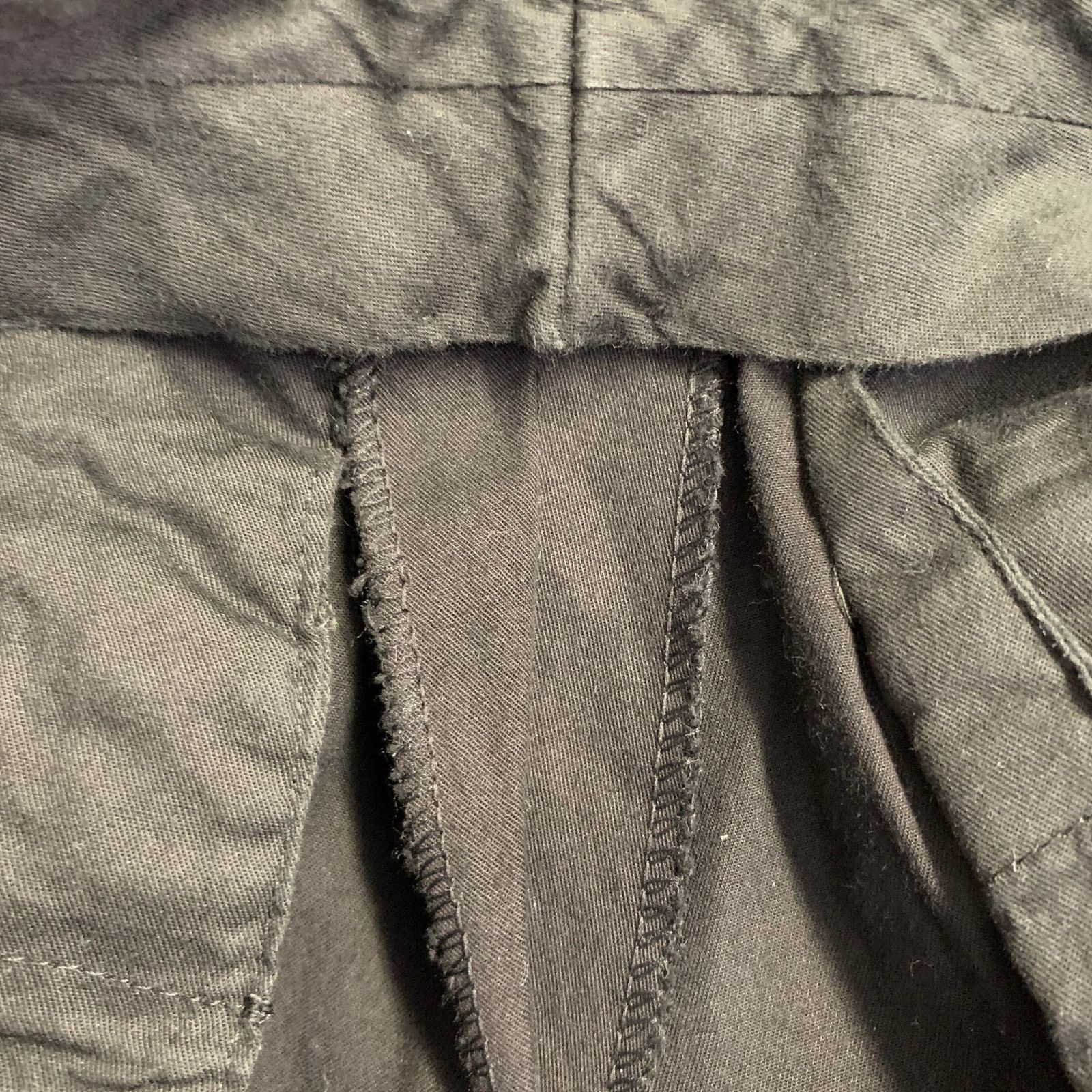 John Bartlett Size 30 Black Cotton Blend Belted Harness Casual Pants Size US 30 / EU 46 - 7 Thumbnail