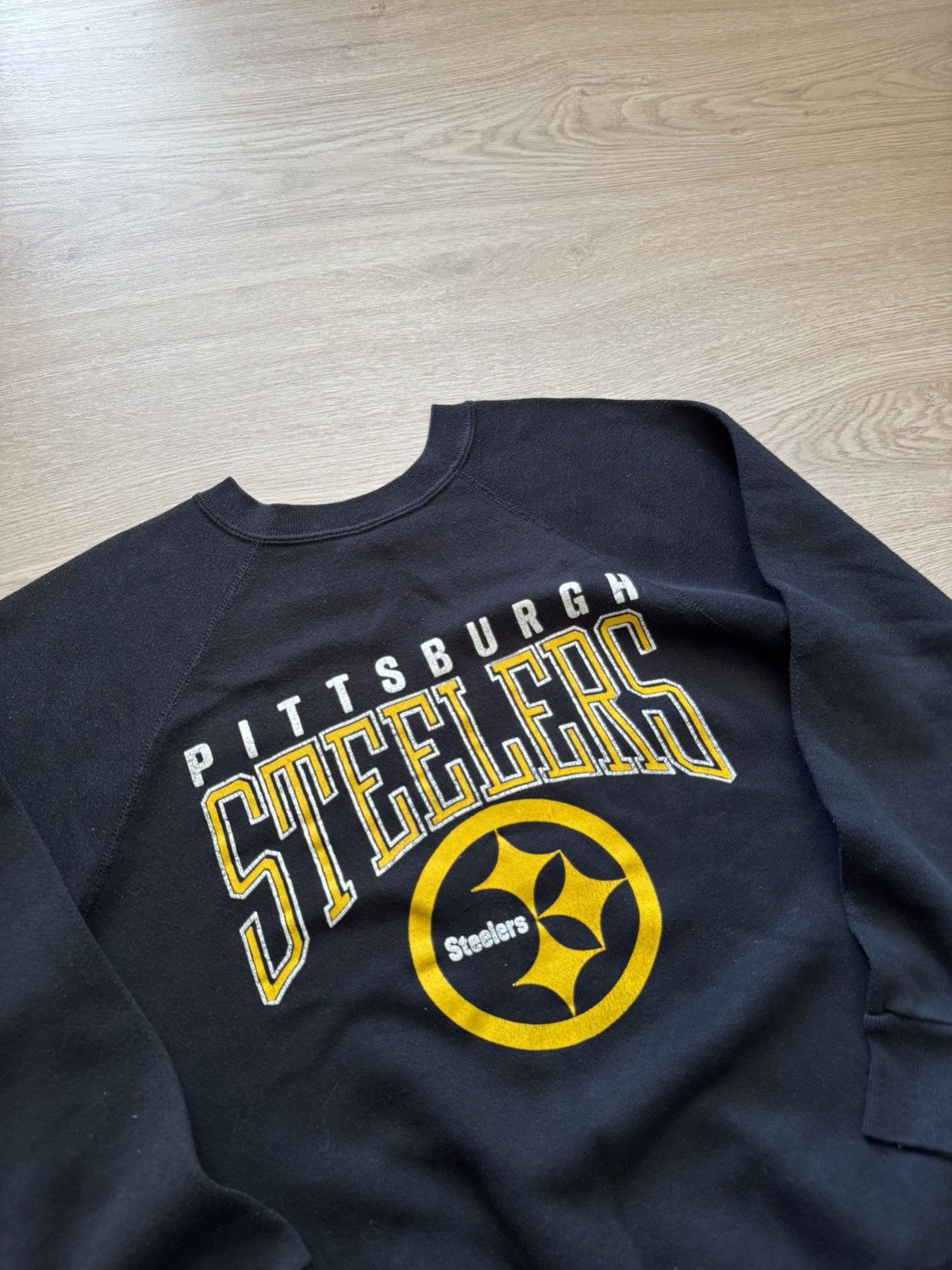 NFL Vintage 80-90’s Artex Pittsburg Steelers NFL Sweatshirt Size M / US 6-8 / IT 42-44 - 2 Thumbnail