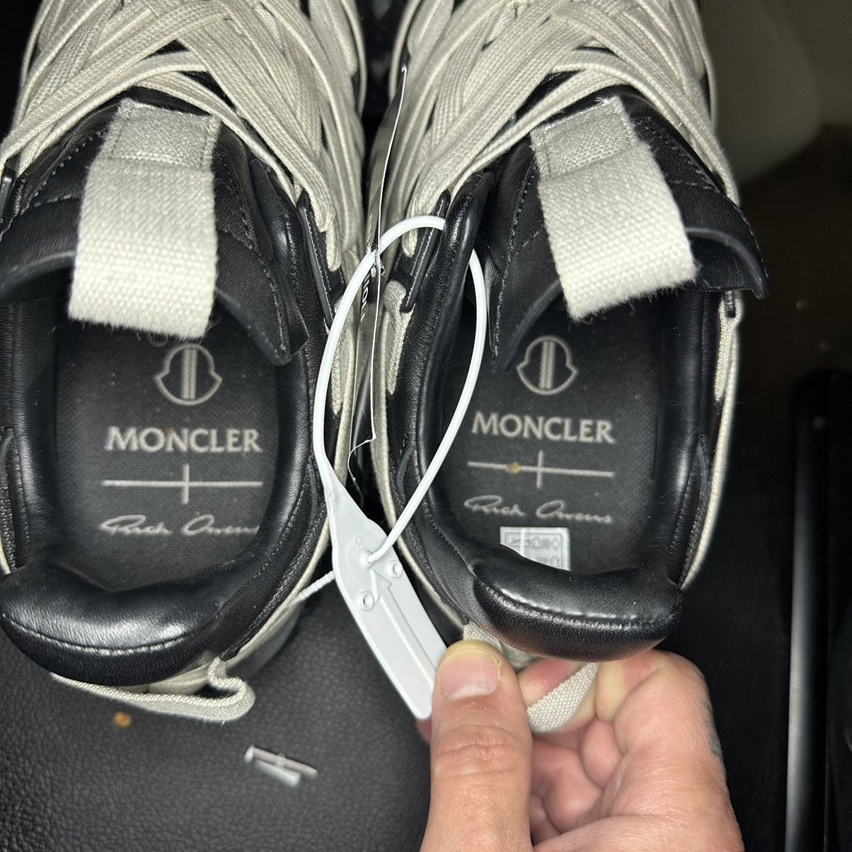 Moncler × Rick Owens Rick Owens x Moncler Trailgrip Megalace Sneakers Size US 7 / EU 40 - 11 Thumbnail