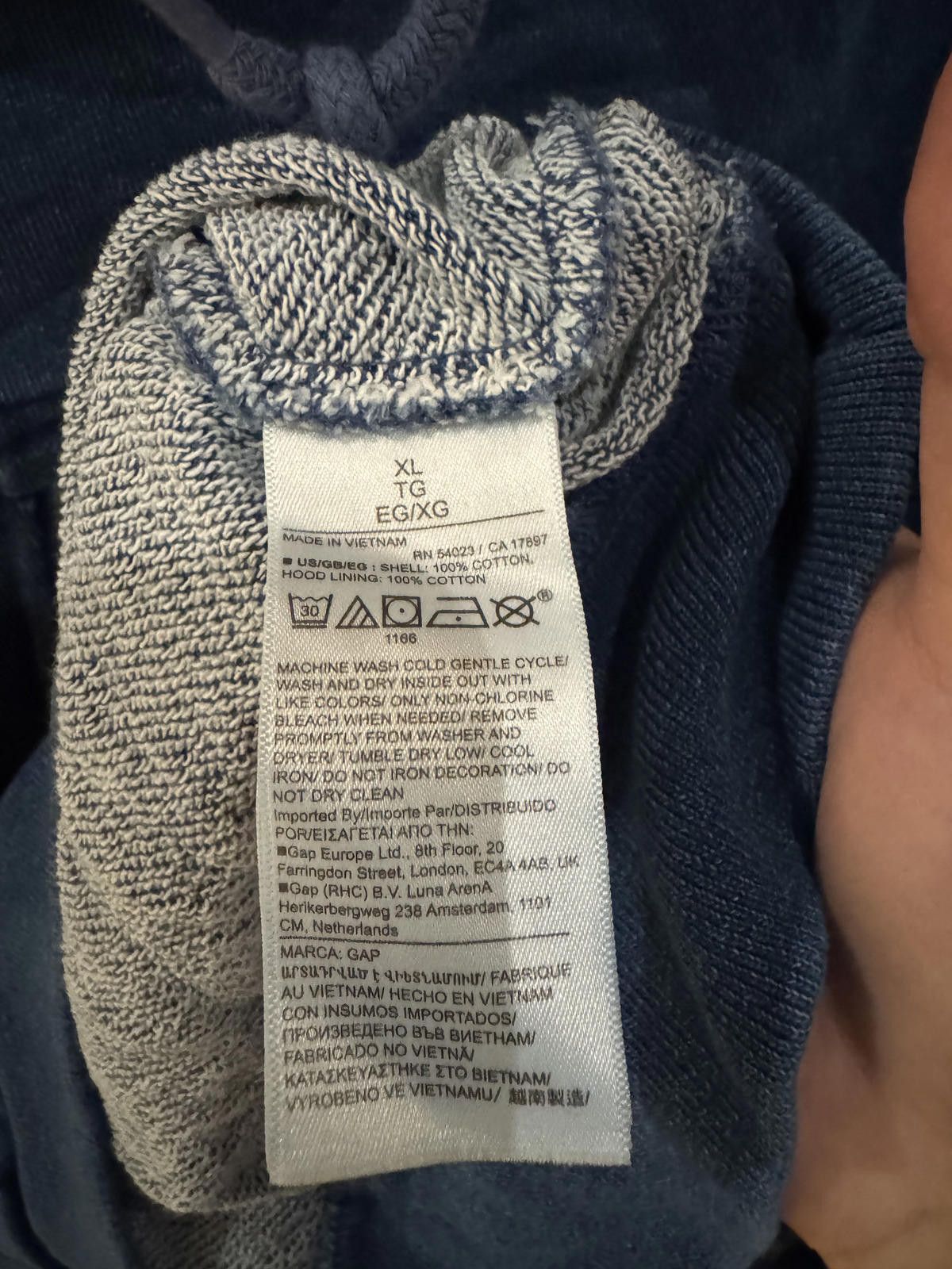 Gap Gap x Dap Harlem Blue Hoodie - Size XL Size US XL / EU 56 / 4 - 4 Thumbnail