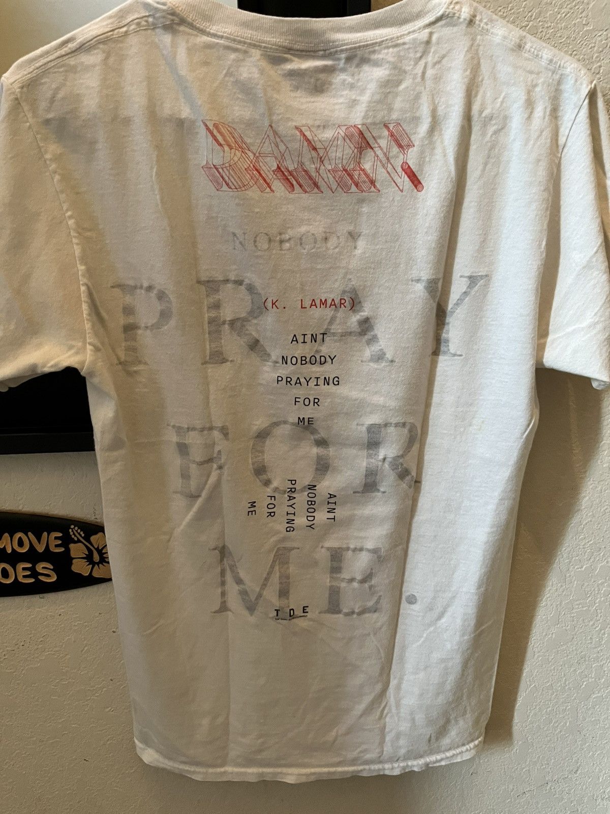 Kendrick Lamar × Other 2017 DAMN TOUR T-SHIRT Size US S / EU 44-46 / 1 - 2 Thumbnail