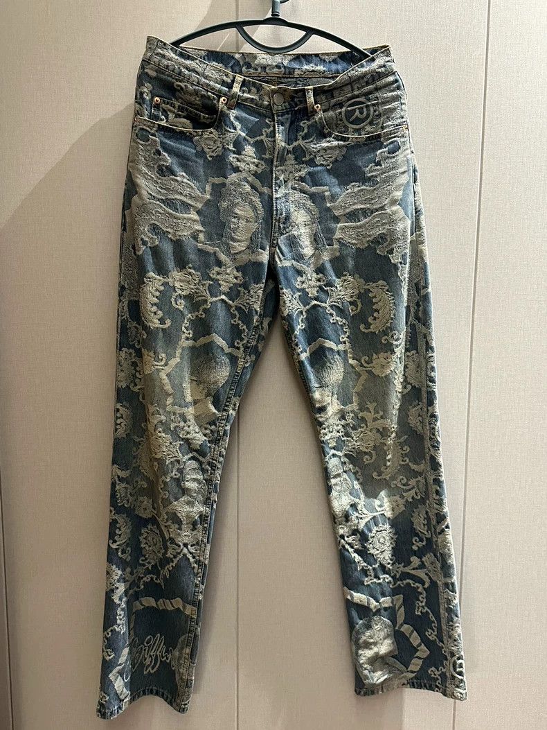 Other Martine Rose Embroidered Jacquard Jeans Size US 26 / EU 42 - 1 Thumbnail