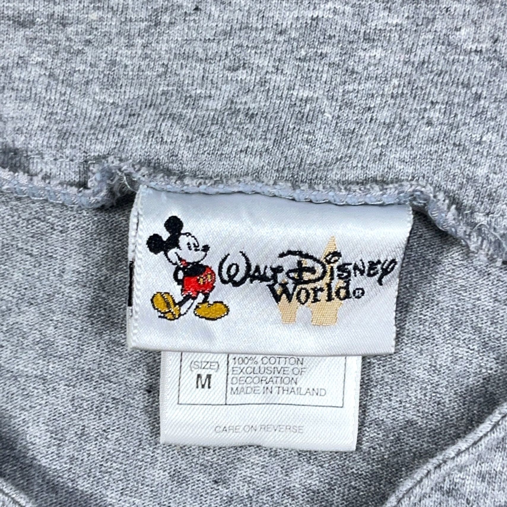 Disney VINTAGE Disney Men Large Gray Donald Baseball Jersey Embroidered 90s Y2K Shirt Disney Donald Duck Graphic Print Hip Hop Retro Classic T-Shirt Mens Size US L / EU 52-54 / 3 - 3 Thumbnail