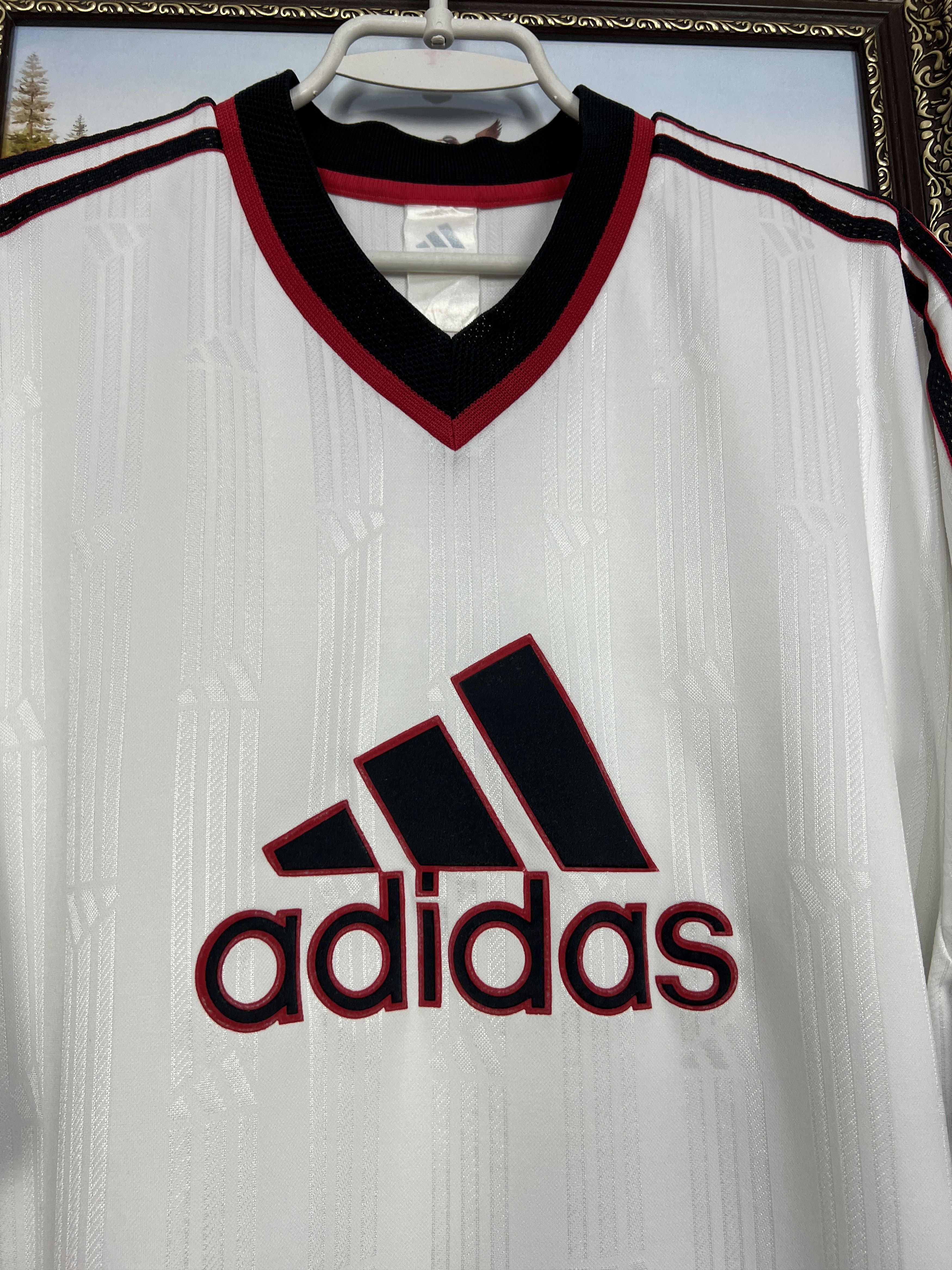 Adidas Vintage Kaiserslautern Football Template Shirt Soccer Trikot Size US L / EU 52-54 / 3 - 5 Thumbnail