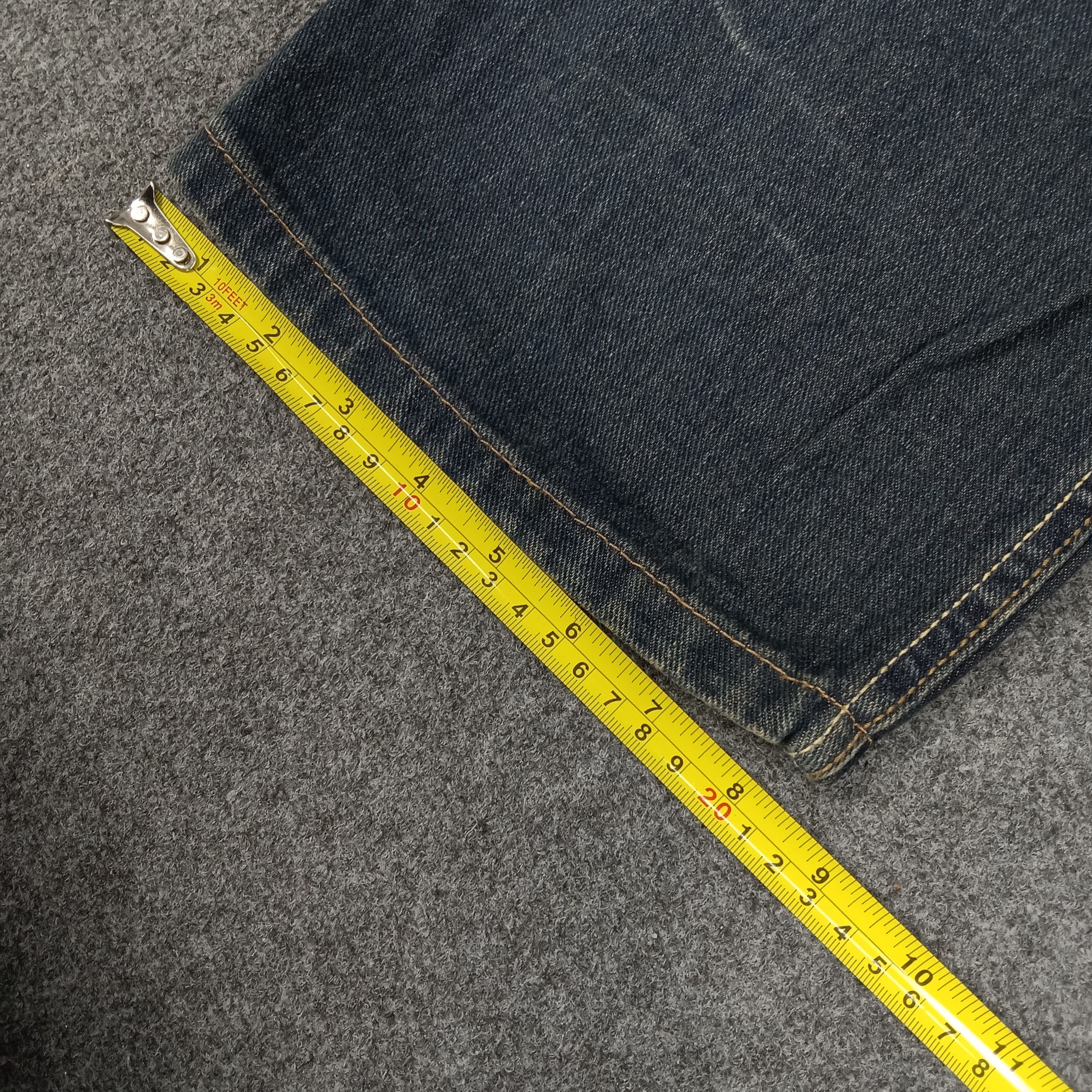 Japanese Brand × Vintage Winden Rare Double Waist Japanese Denim Jeans Size US 30 / EU 46 - 14 Thumbnail