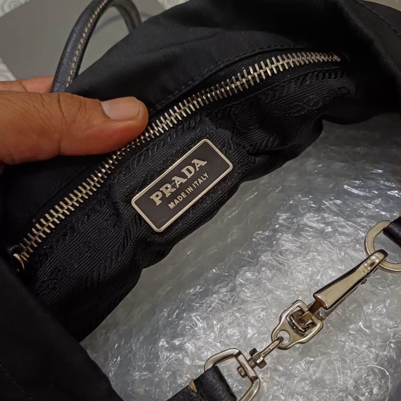 Prada Authentic PRADA Nylon Shoulder Bag Size ONE SIZE - 12 Thumbnail