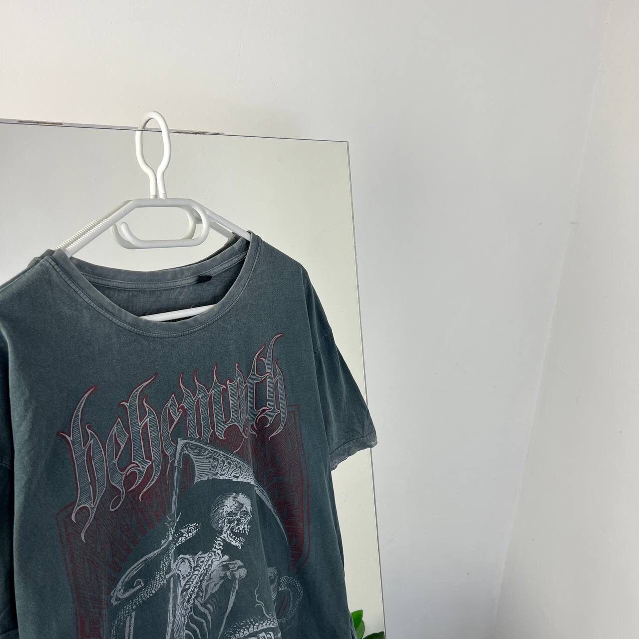 Band Tees Behemoth Garment Dued Metall Skeleton Gothic Rock Satanist Size US XL / EU 56 / 4 - 2 Thumbnail