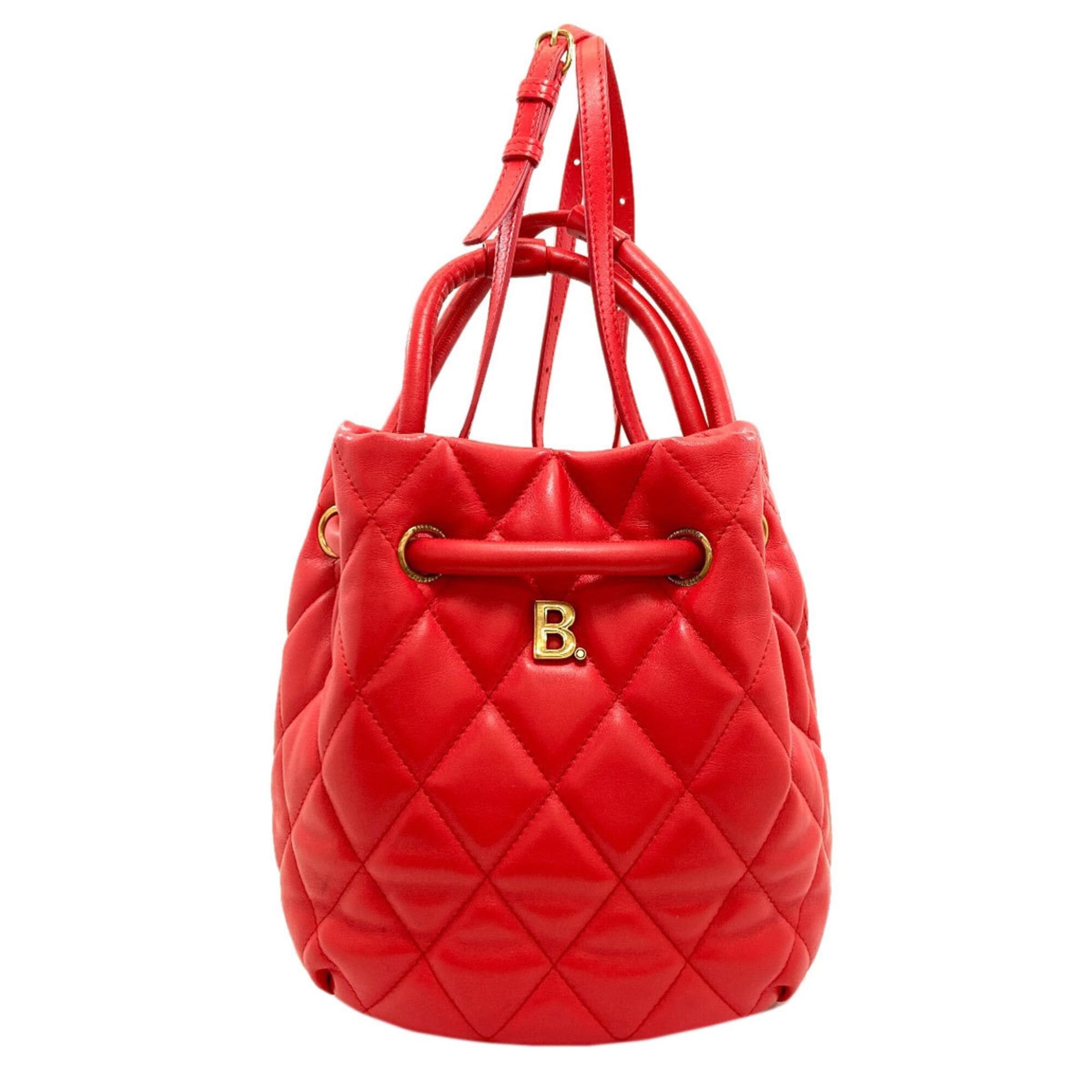 Balenciaga Balenciaga 600327 Bucket 2-Way Handbag Calfskin Women's BALENCIAGA Size ONE SIZE - 1 Thumbnail