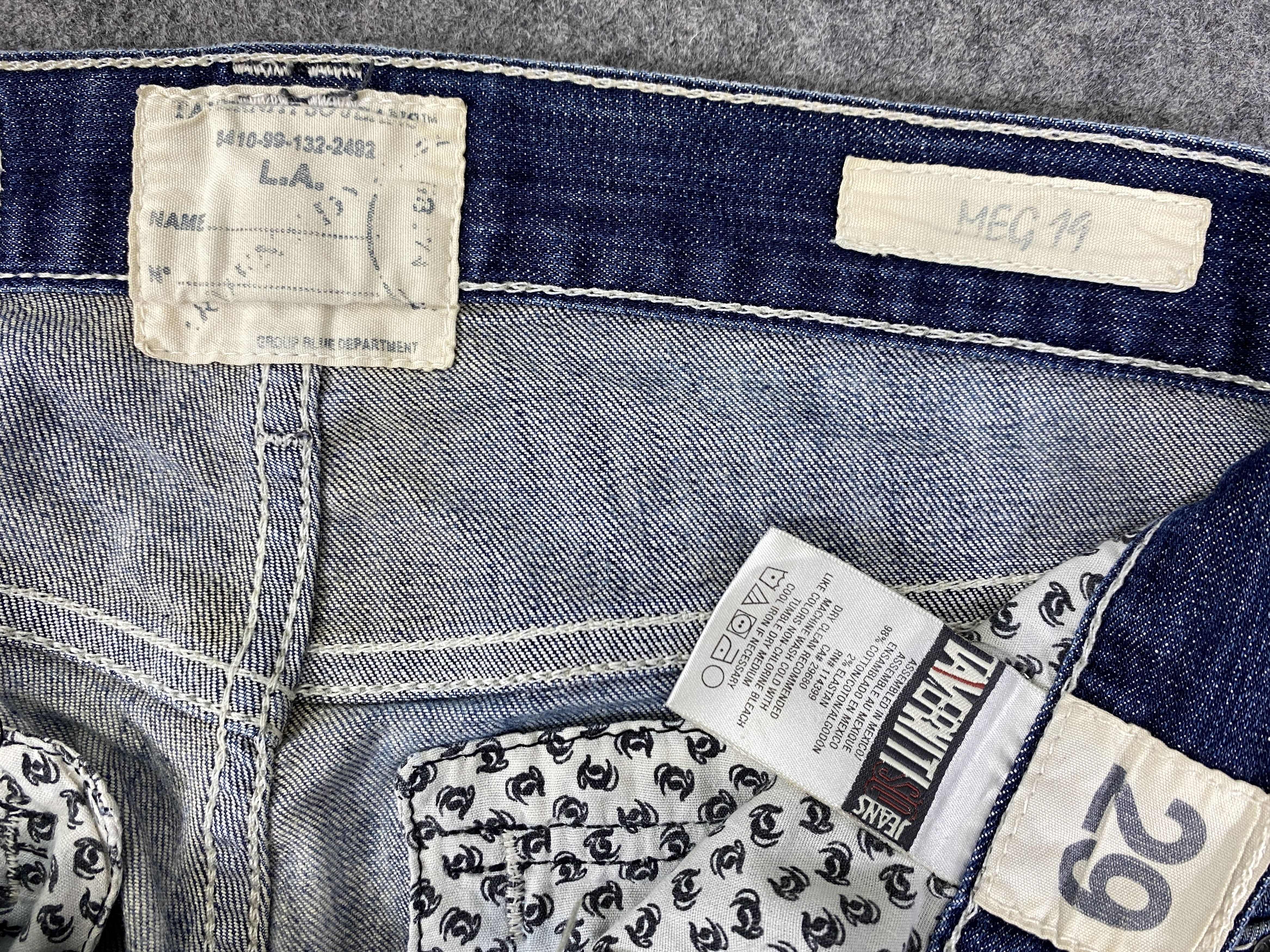 If Six Was Nine Vintage Jimmy Tavertini Flare Jeans 31x30 - JN3273 Size US 31 - 9 Thumbnail