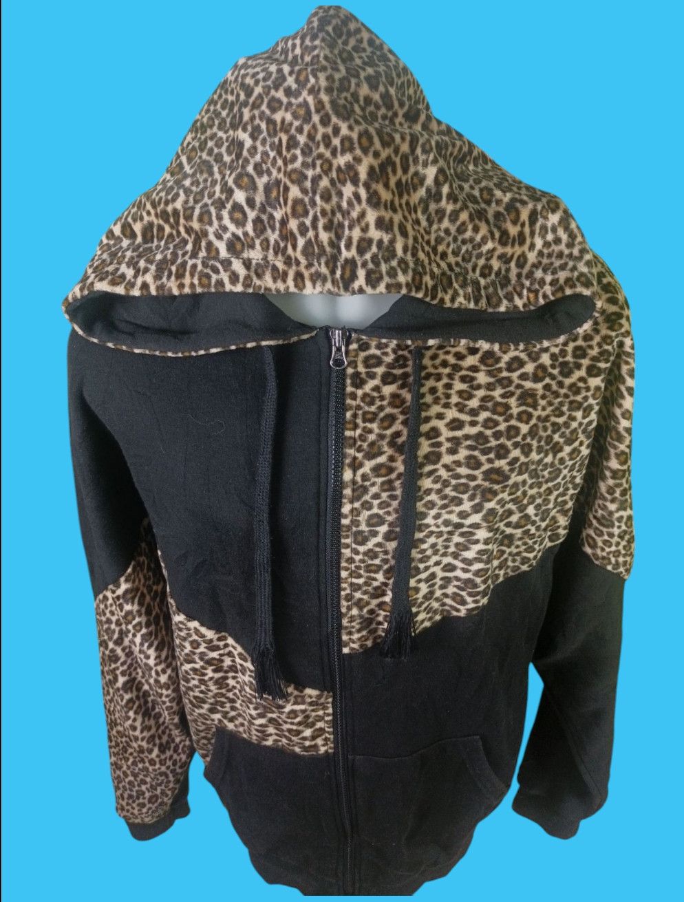 Beauty Beast × Hysteric Glamour × Japanese Brand Leopard Batwing Zip Hoodie if6was9 LGB style "No Tags" Size US XL / EU 56 / 4 - 4 Thumbnail