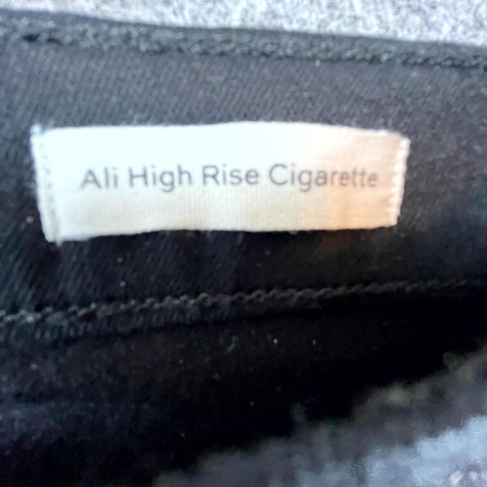 Frame Frame Denim Jeans Women 29 Noir Ali High Rise Cigarette Size 29" - 4 Thumbnail