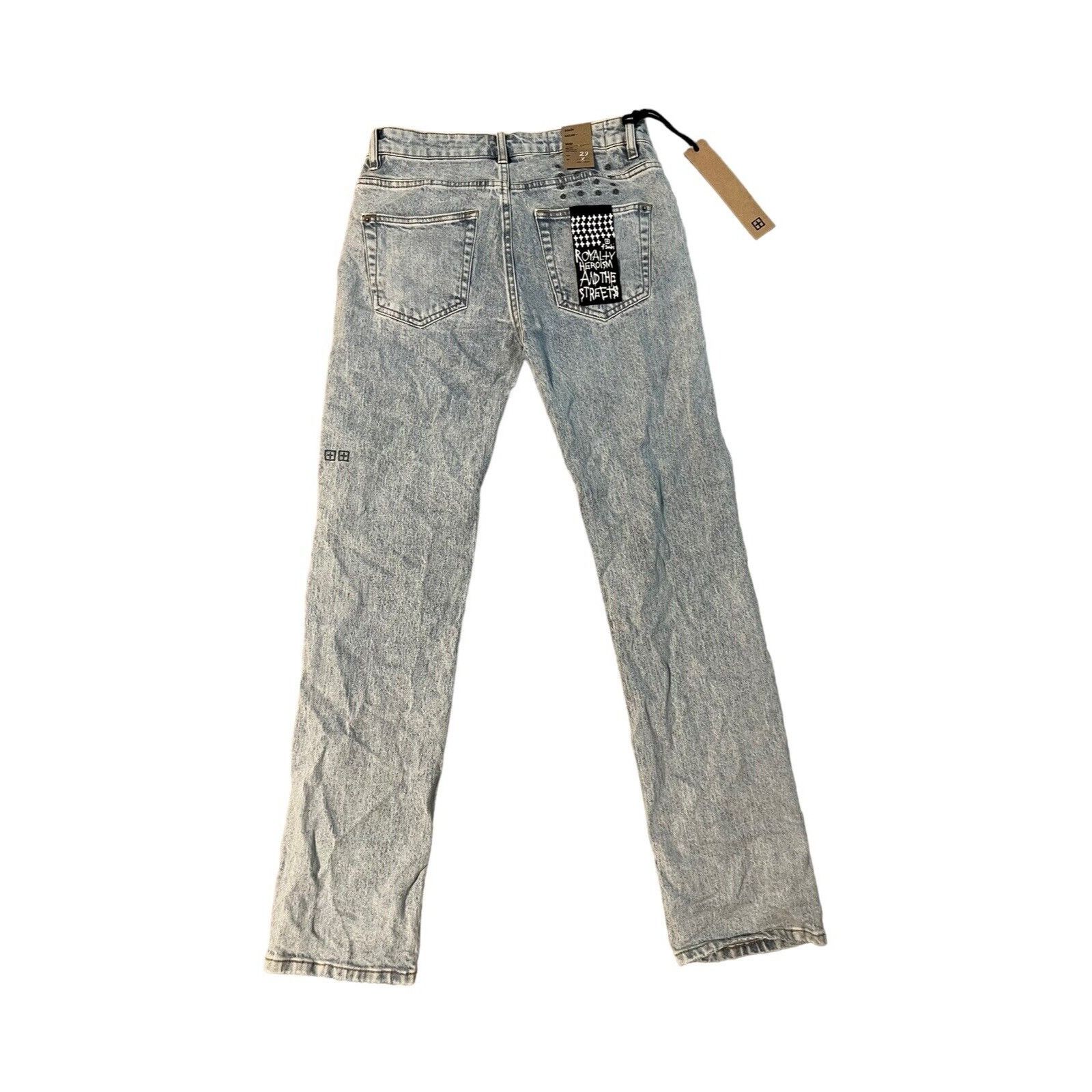 Ksubi Ksubi Jeans Mens Hazlow Straight Fit Blue Size 30/32 Size US 30 / EU 46 - 3 Thumbnail