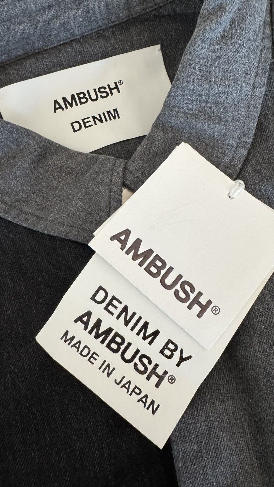 Ambush Design Ambush denim jacket shirt made in Japan M L XL oversize new Size US M / EU 48-50 / 2 - 7 Thumbnail