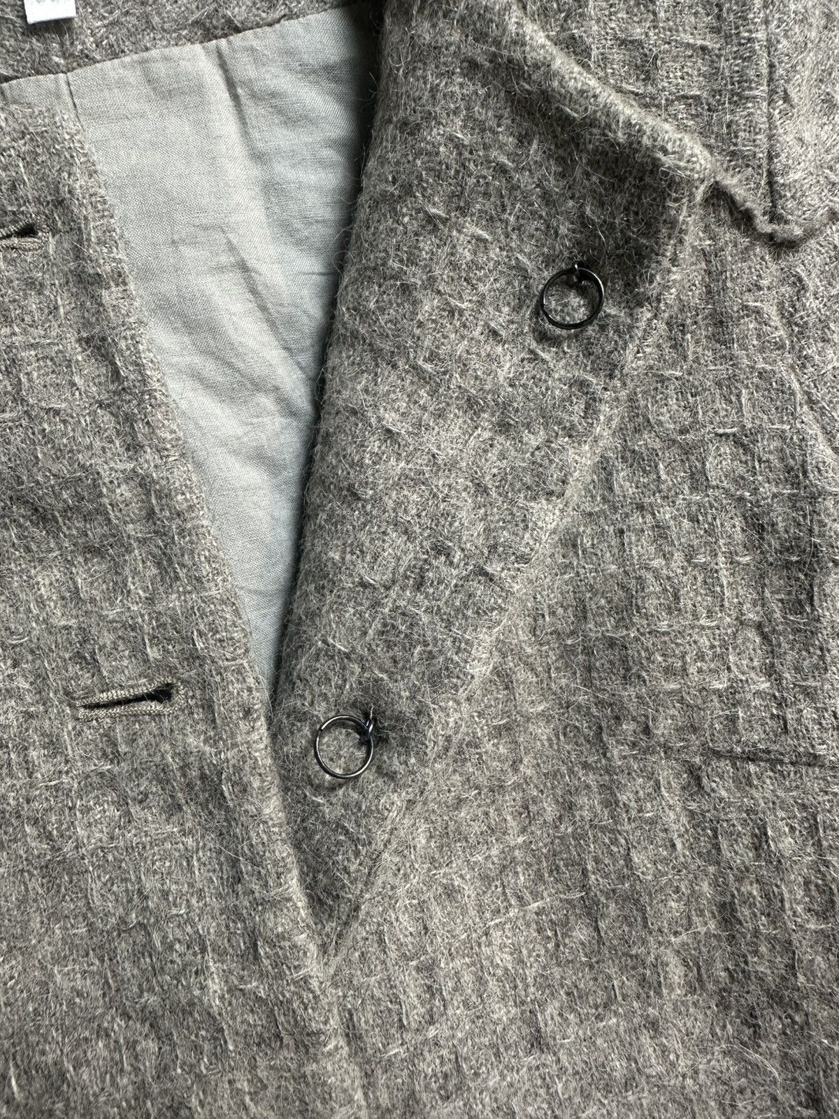 Veronique Branquinho Alpaca Wool Tweed Jacket Size S / US 4 / IT 40 - 5 Thumbnail